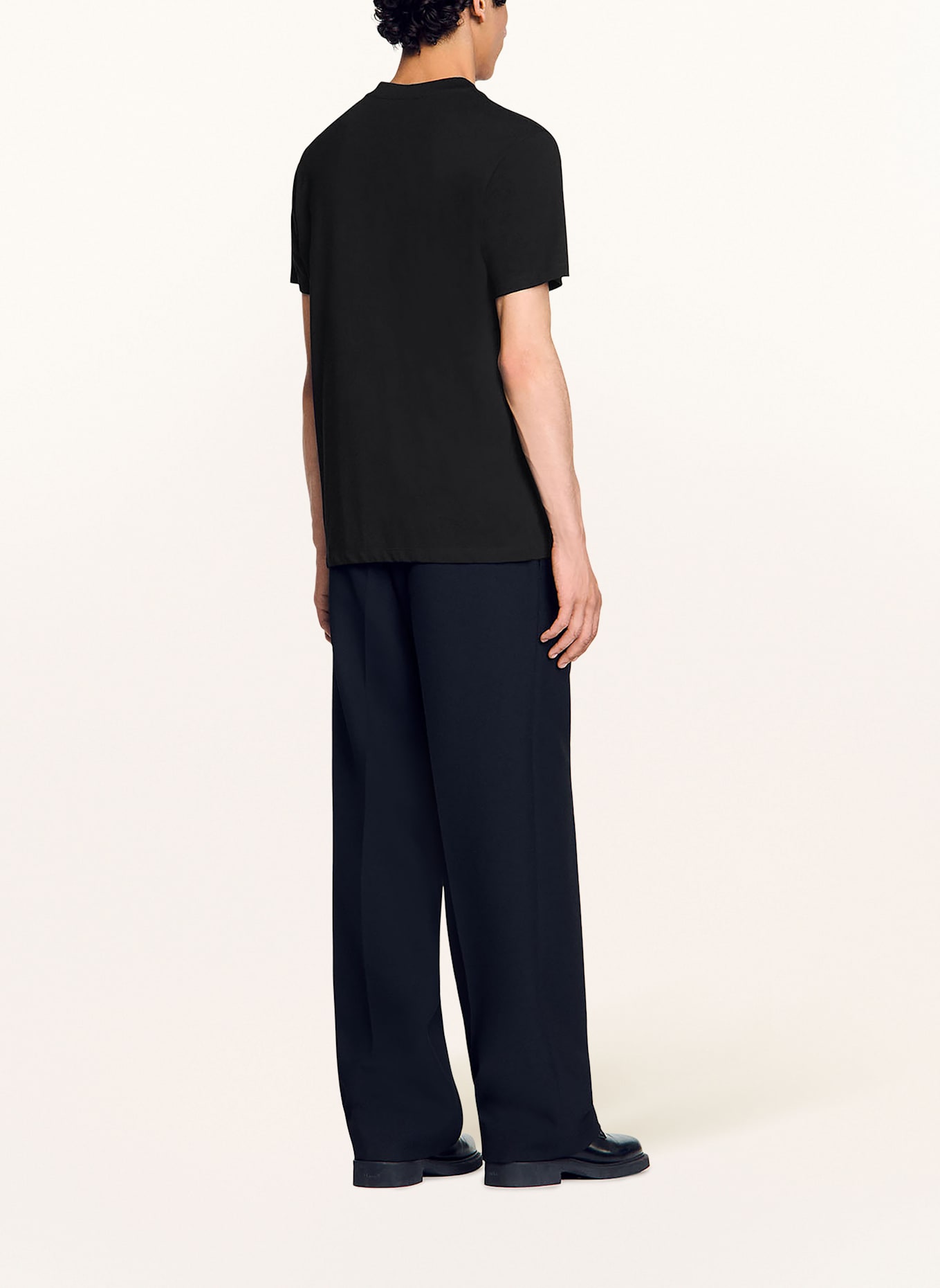 SANDRO T-Shirt: SCHWARZ