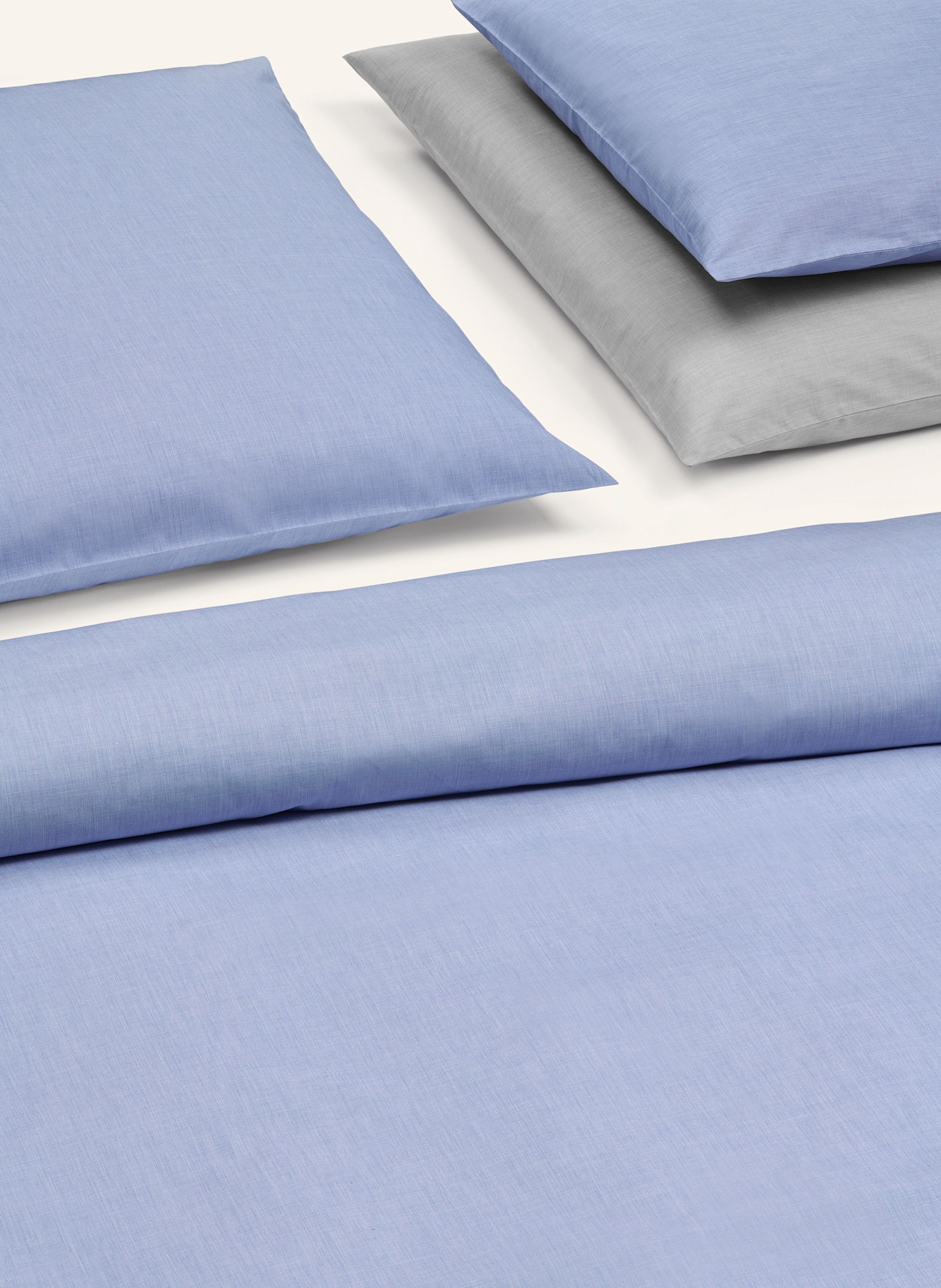 Christian Fischbacher Bettwäsche FIL À FIL: HELLBLAU