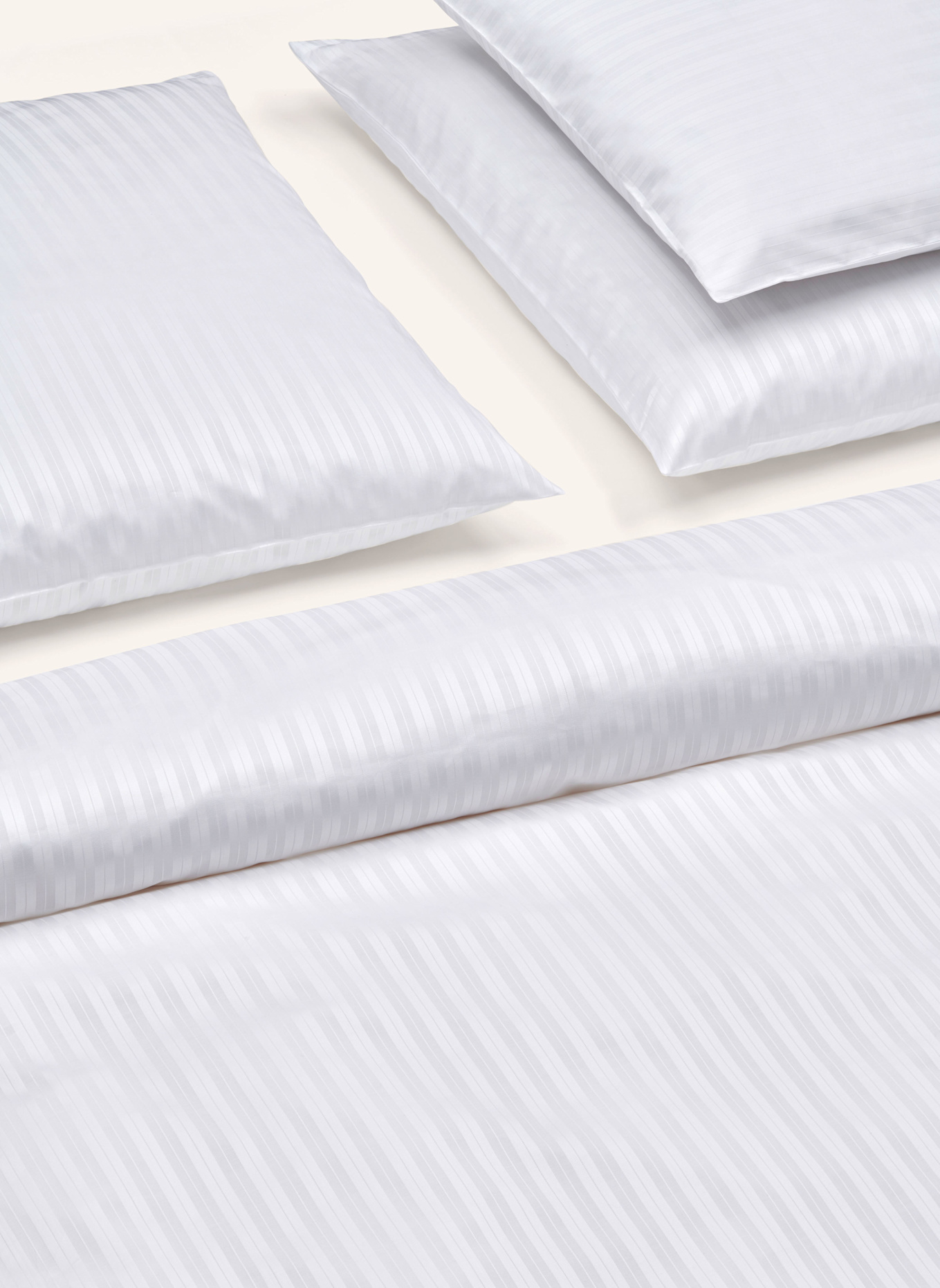 Christian Fischbacher Bettwäsche AVENUE: WEISS