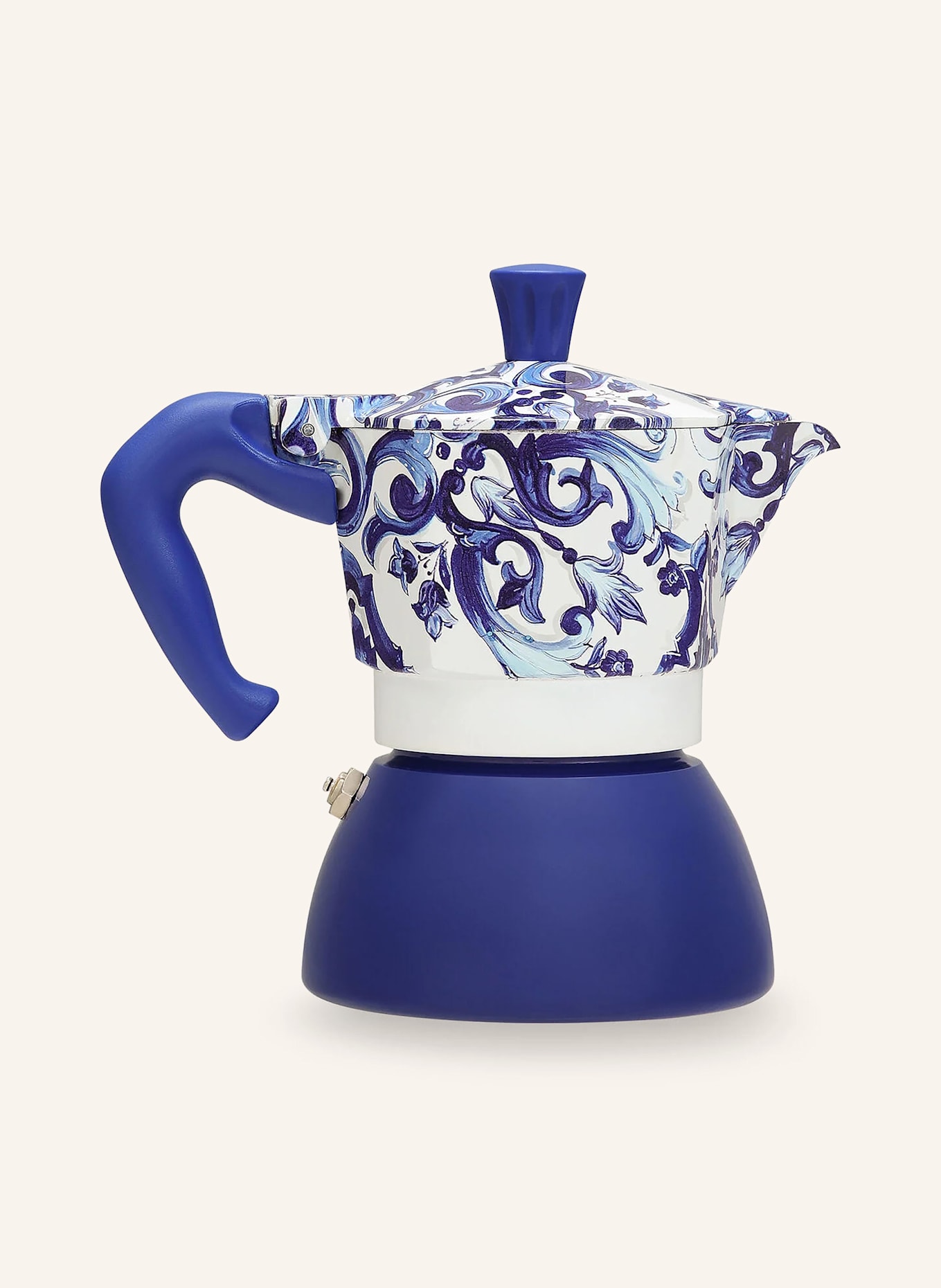 DOLCE & GABBANA CASA Espresso maker: DARK BLUE / SILVER