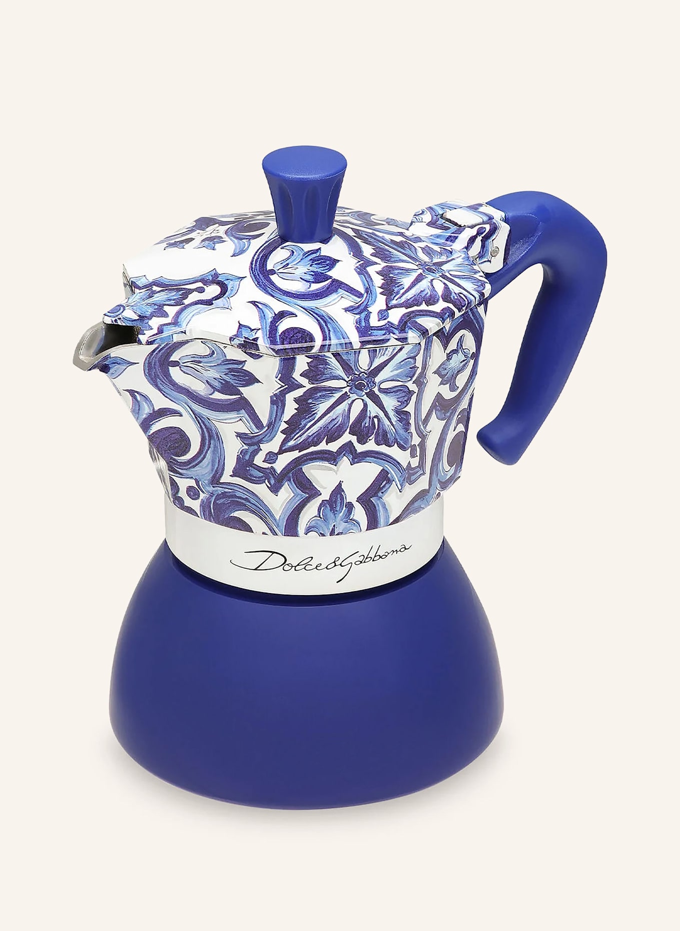 DOLCE & GABBANA CASA Espresso maker: DARK BLUE / SILVER