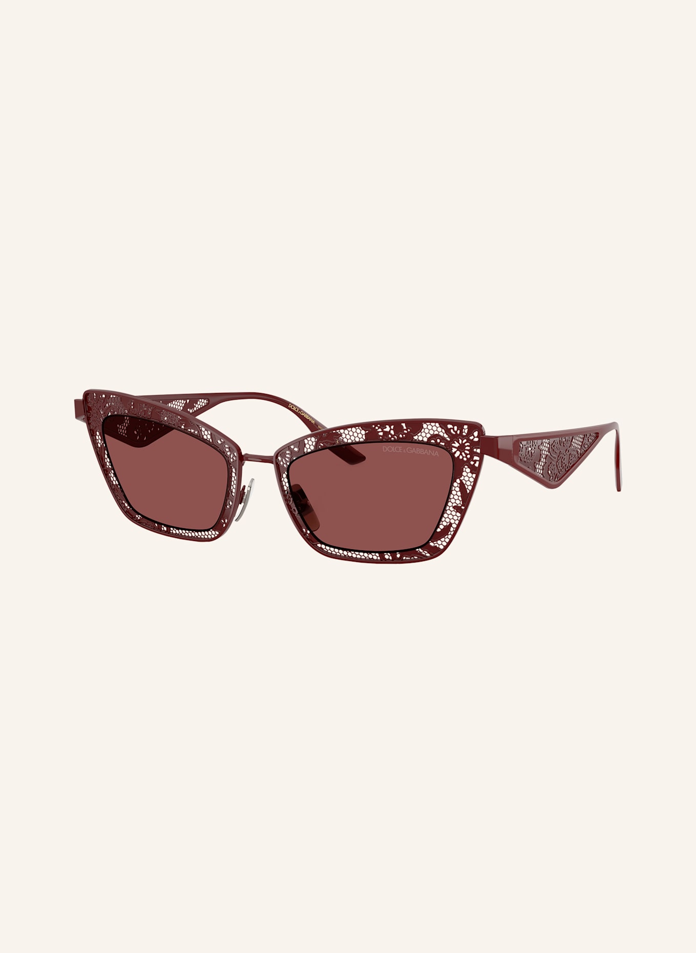 DOLCE & GABBANA Sonnenbrille DG2311: 131975 - DUNKELROT/ DUNKELLILA