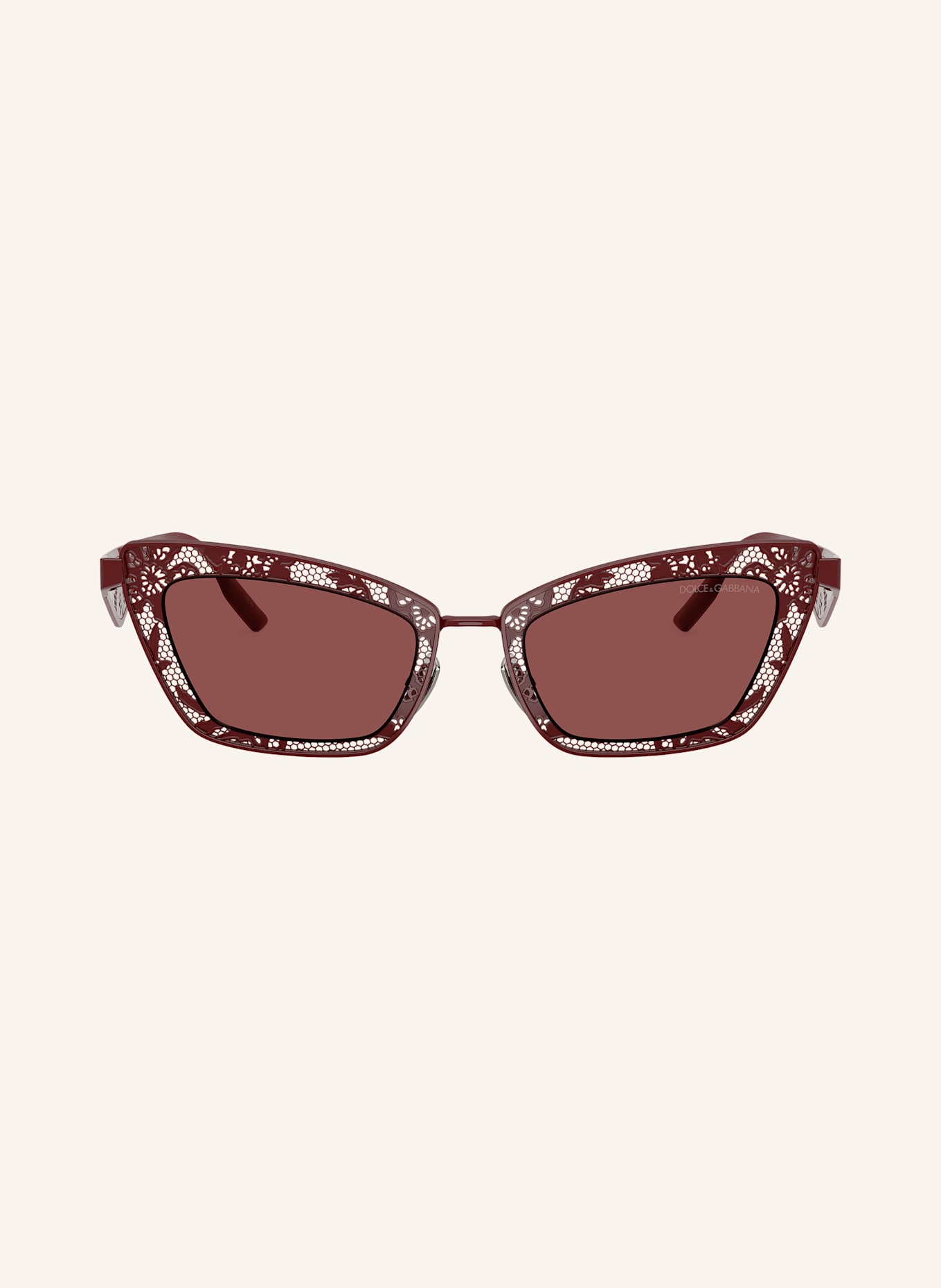 DOLCE & GABBANA Sonnenbrille DG2311: 131975 - DUNKELROT/ DUNKELLILA