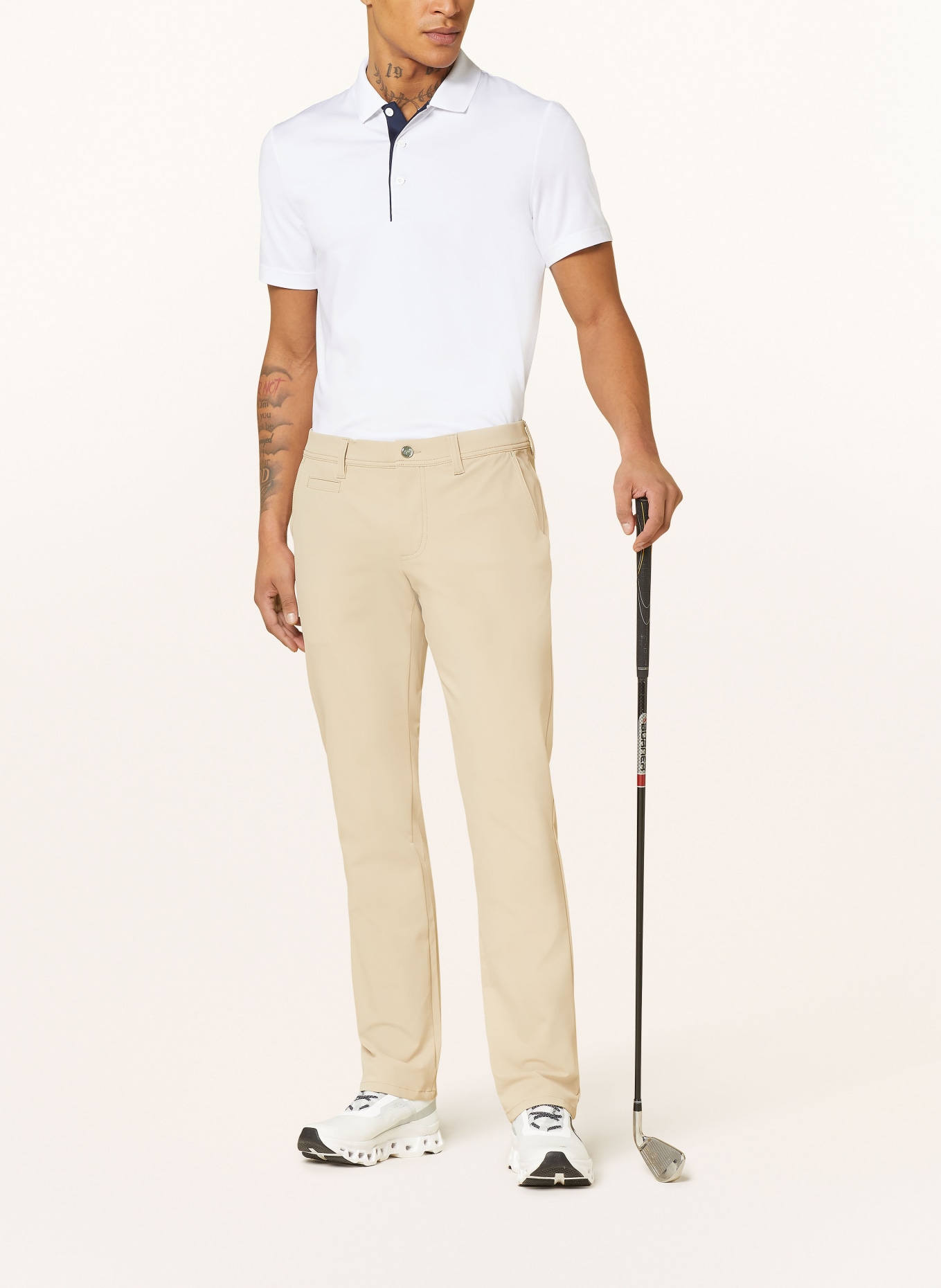 ALBERTO Functional pants ROOKIE - 3XDRY COOLER: BEIGE