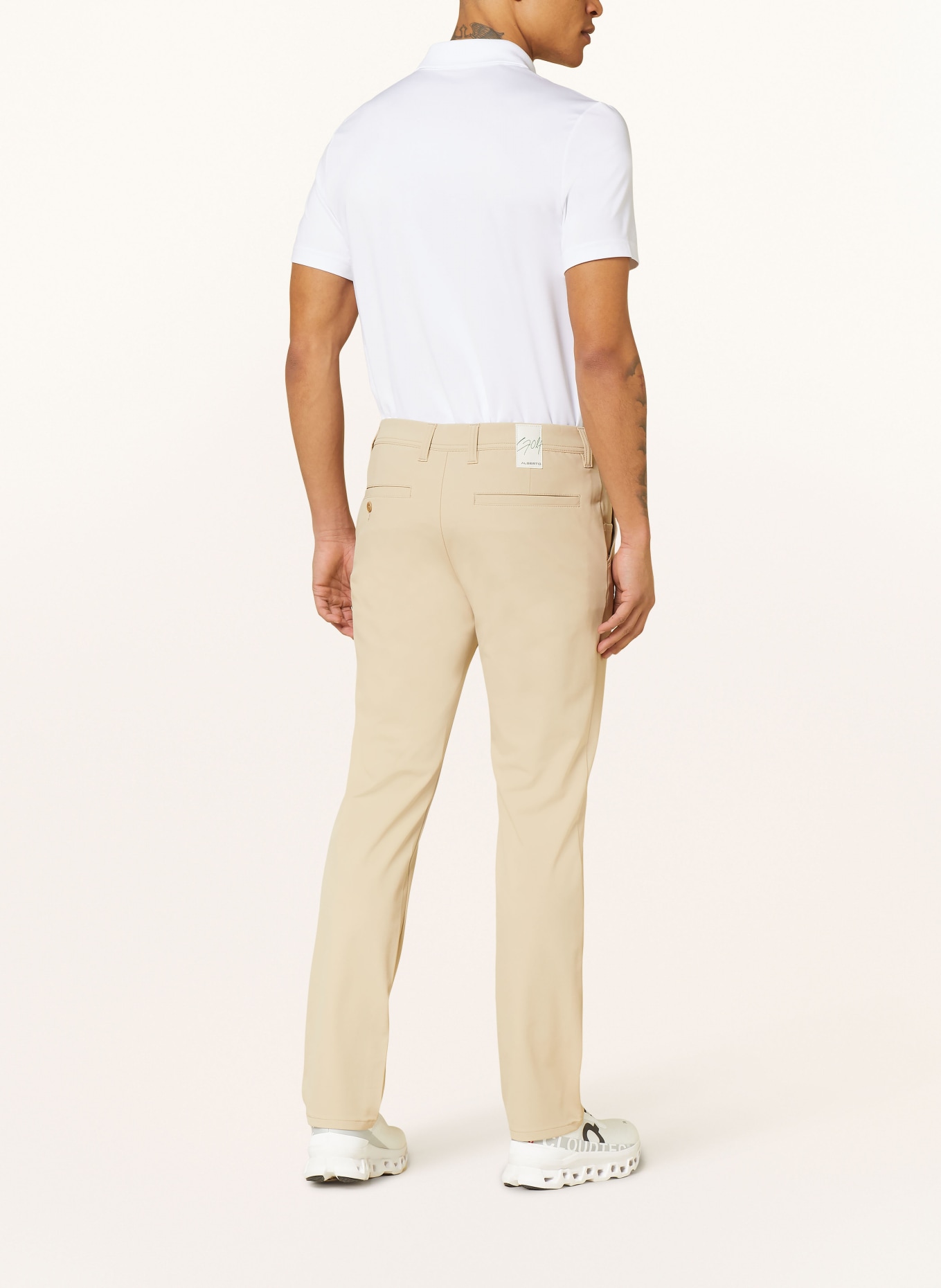ALBERTO Functional pants ROOKIE - 3XDRY COOLER: BEIGE
