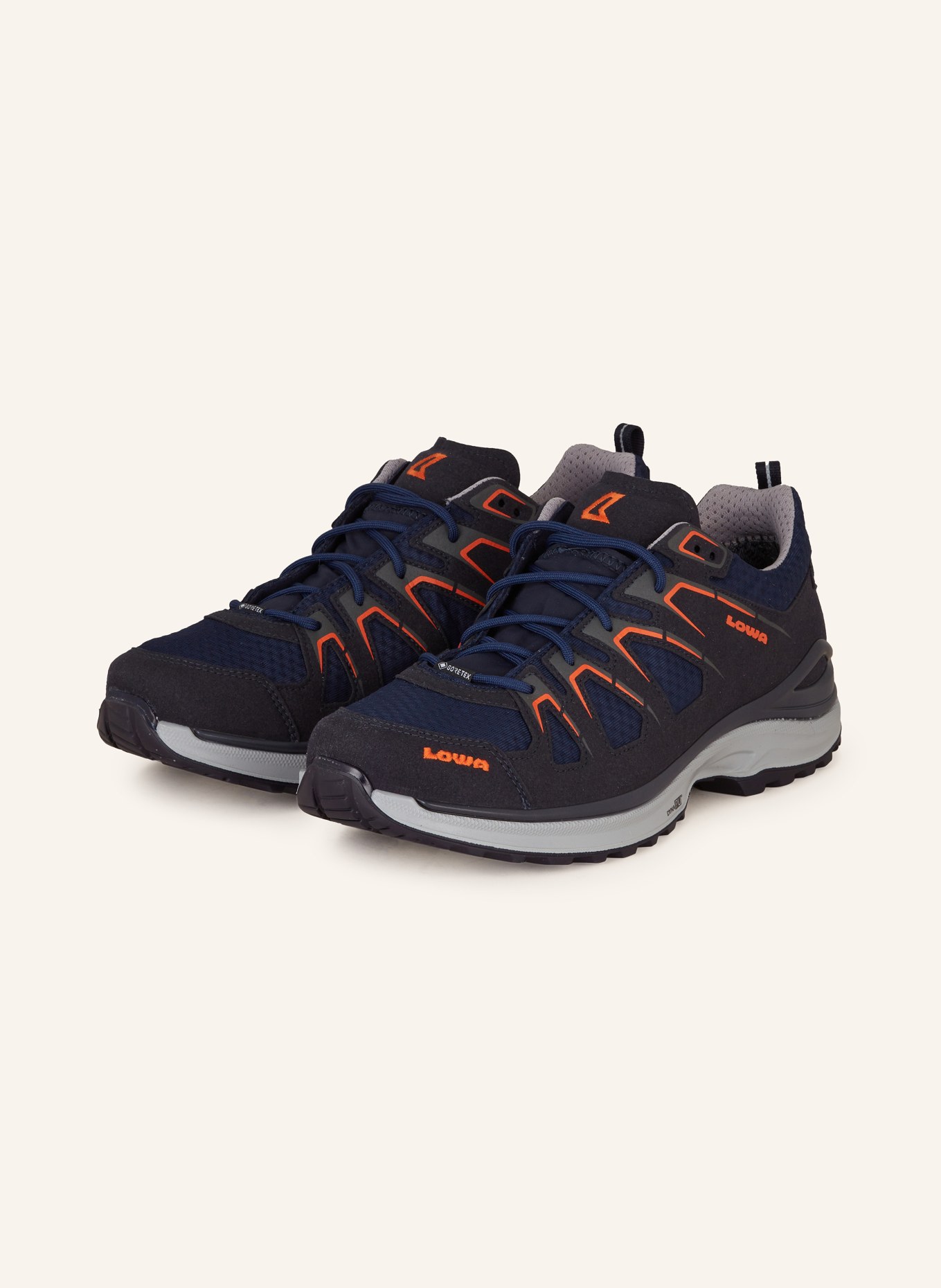 LOWA Outdoor-Schuhe INNOX EVO GTX , Farbe: DUNKELBLAU/ SCHWARZ/ ORANGE (Bild 1)