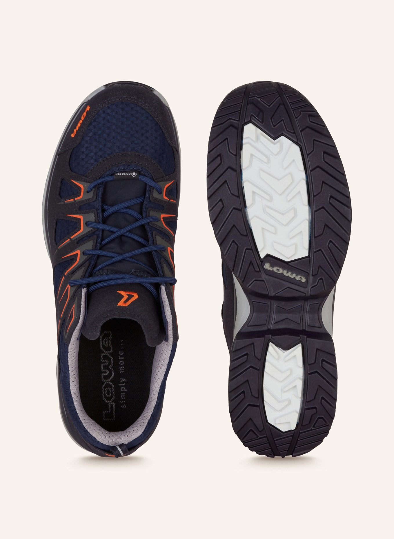 LOWA Outdoor shoes INNOX EVO GTX , Color: DARK BLUE/ BLACK/ ORANGE (Image 5)