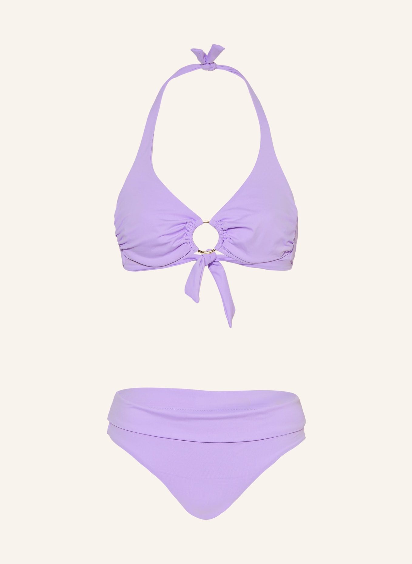 MELISSA ODABASH Bügel-Bikini BRUSSELS : HELLLILA