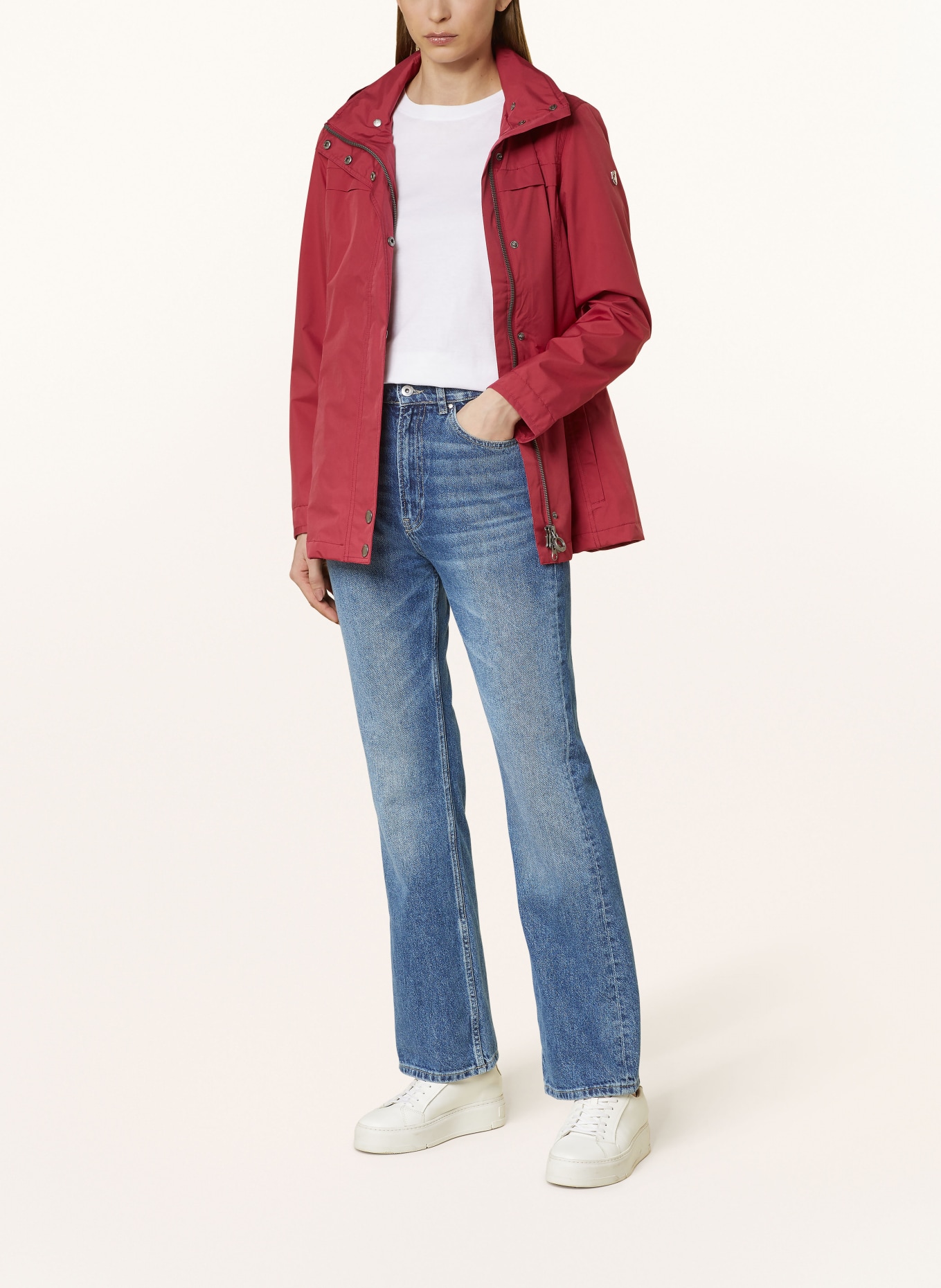 WELLENSTEYN Jacke AVENIDA: DUNKELROT