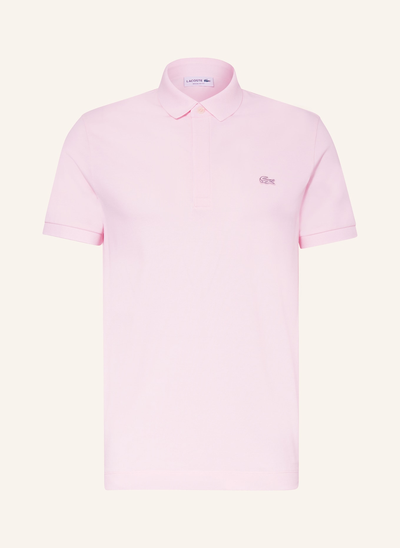 LACOSTE Piqué-Poloshirt, Farbe: ROSA (Bild 1)