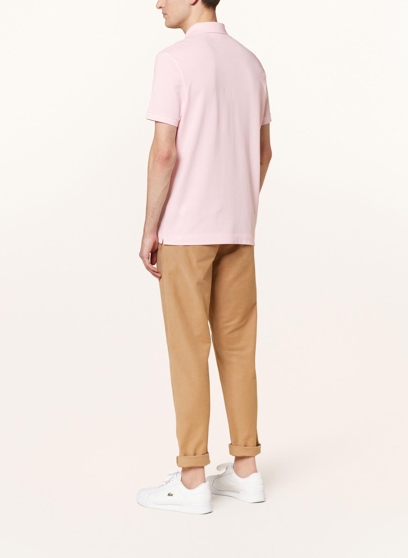 LACOSTE Piqué-Poloshirt, Farbe: ROSA (Bild 3)