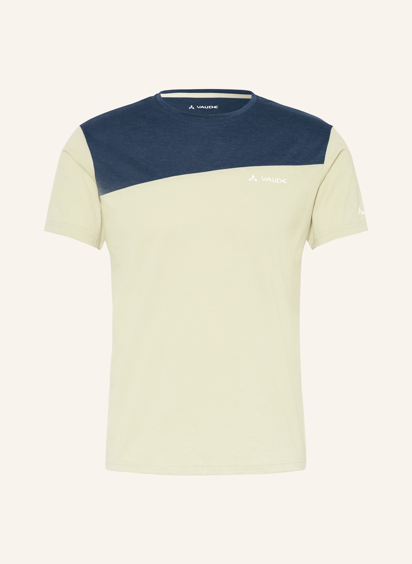VAUDE T-shirt SVEIT, Color: BLUE/ OLIVE (Image 1)
