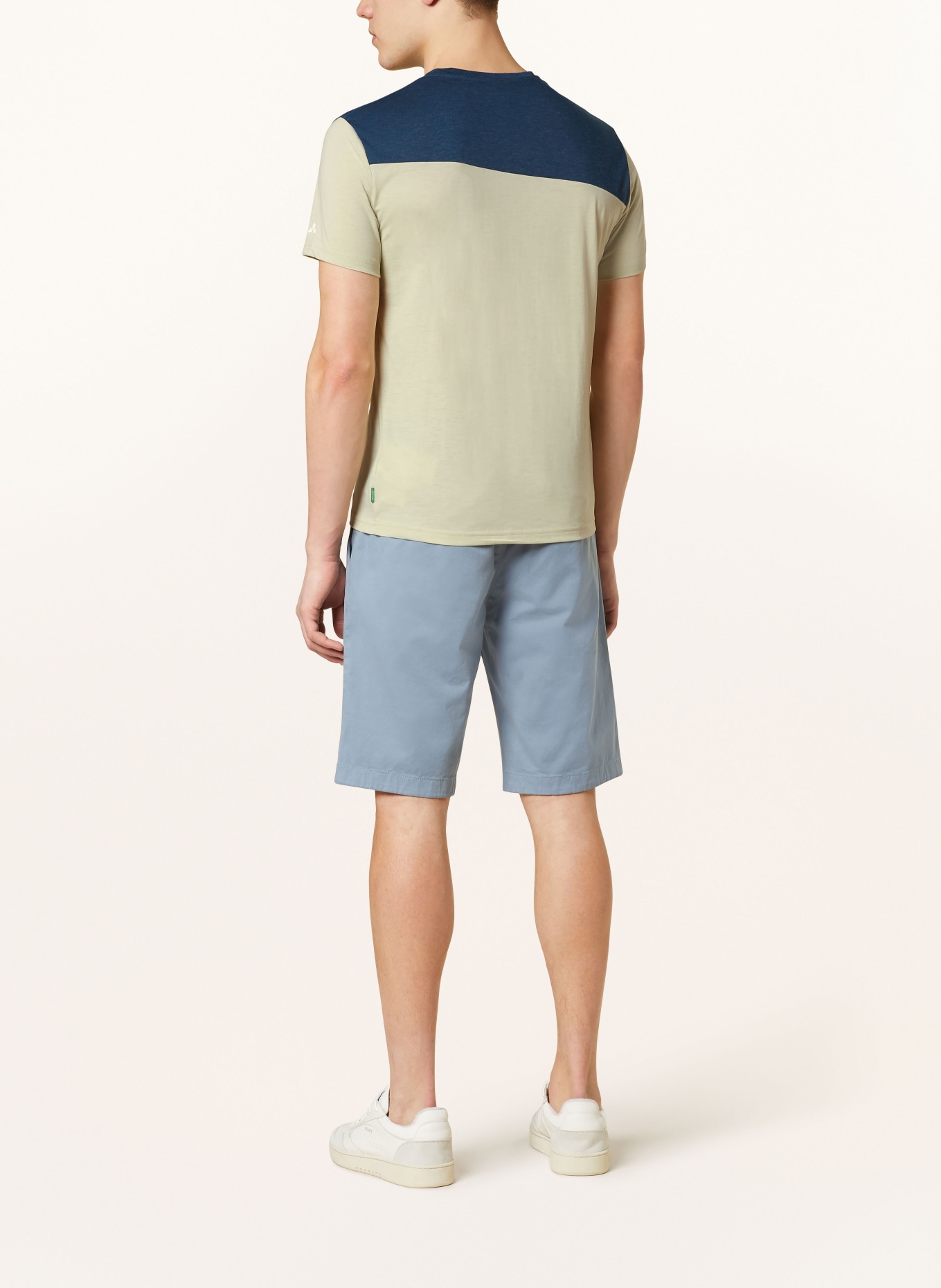 VAUDE T-shirt SVEIT, Color: BLUE/ OLIVE (Image 3)