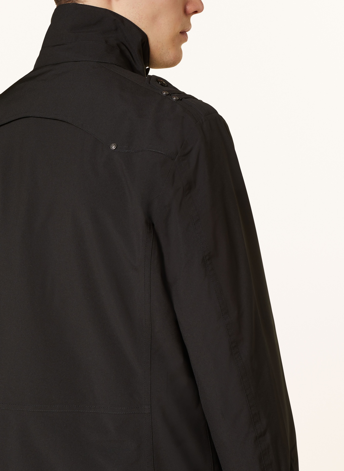 WELLENSTEYN Field jacket , Color: BLACK (Image 6)