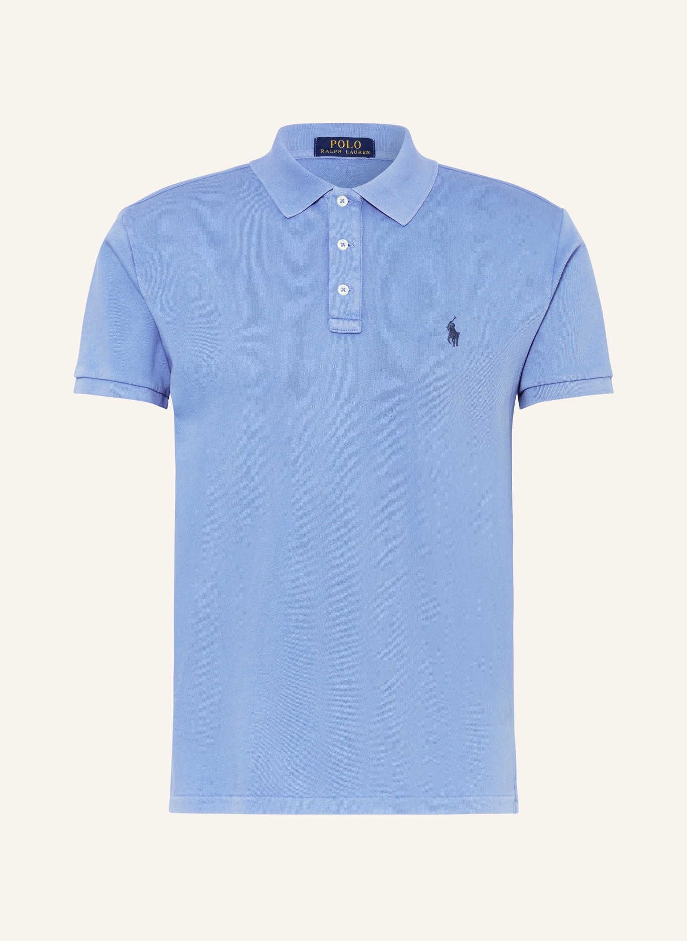 POLO RALPH LAUREN Jersey-Poloshirt, Farbe: HELLBLAU (Bild 1)