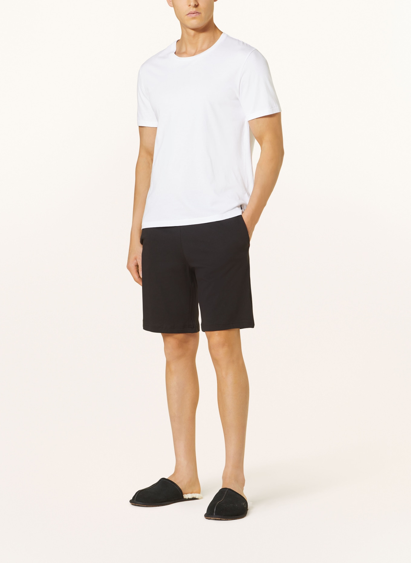 TOMMY HILFIGER Pajama shorts, Color: BLACK (Image 2)