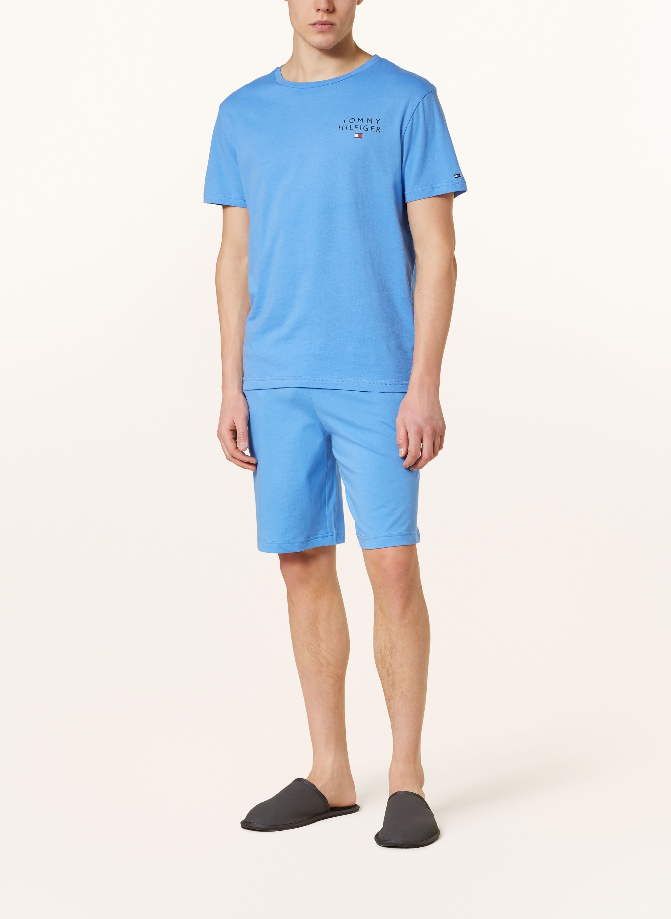 TOMMY HILFIGER Schlafshorts, Farbe: BLAU (Bild 2)