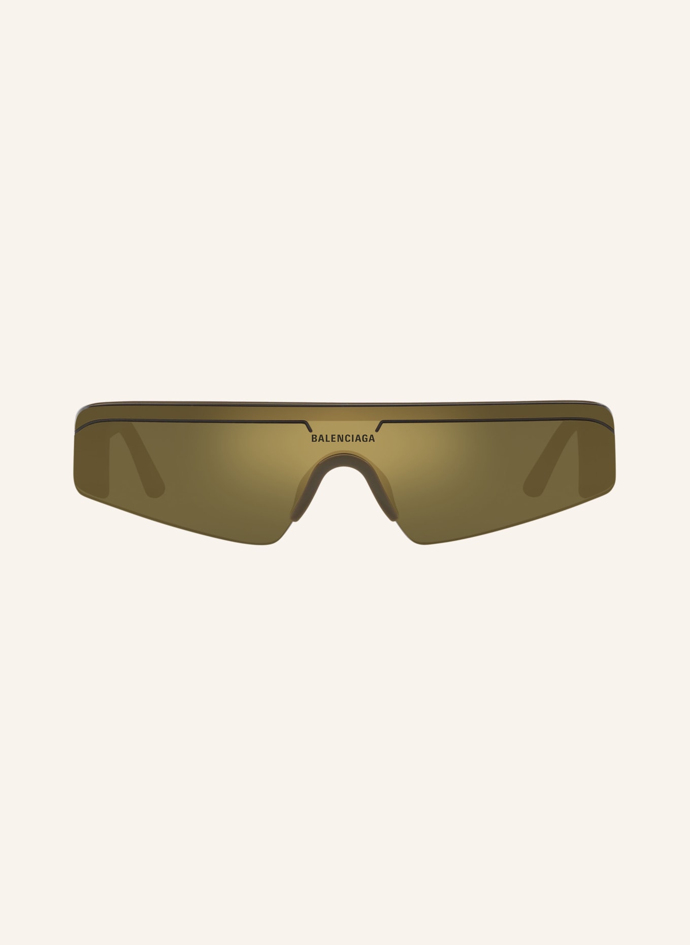 BALENCIAGA Okulary przeciwsłoneczne BB0003S: 1800C1 – BRĄZOWY/ BRĄZOWY