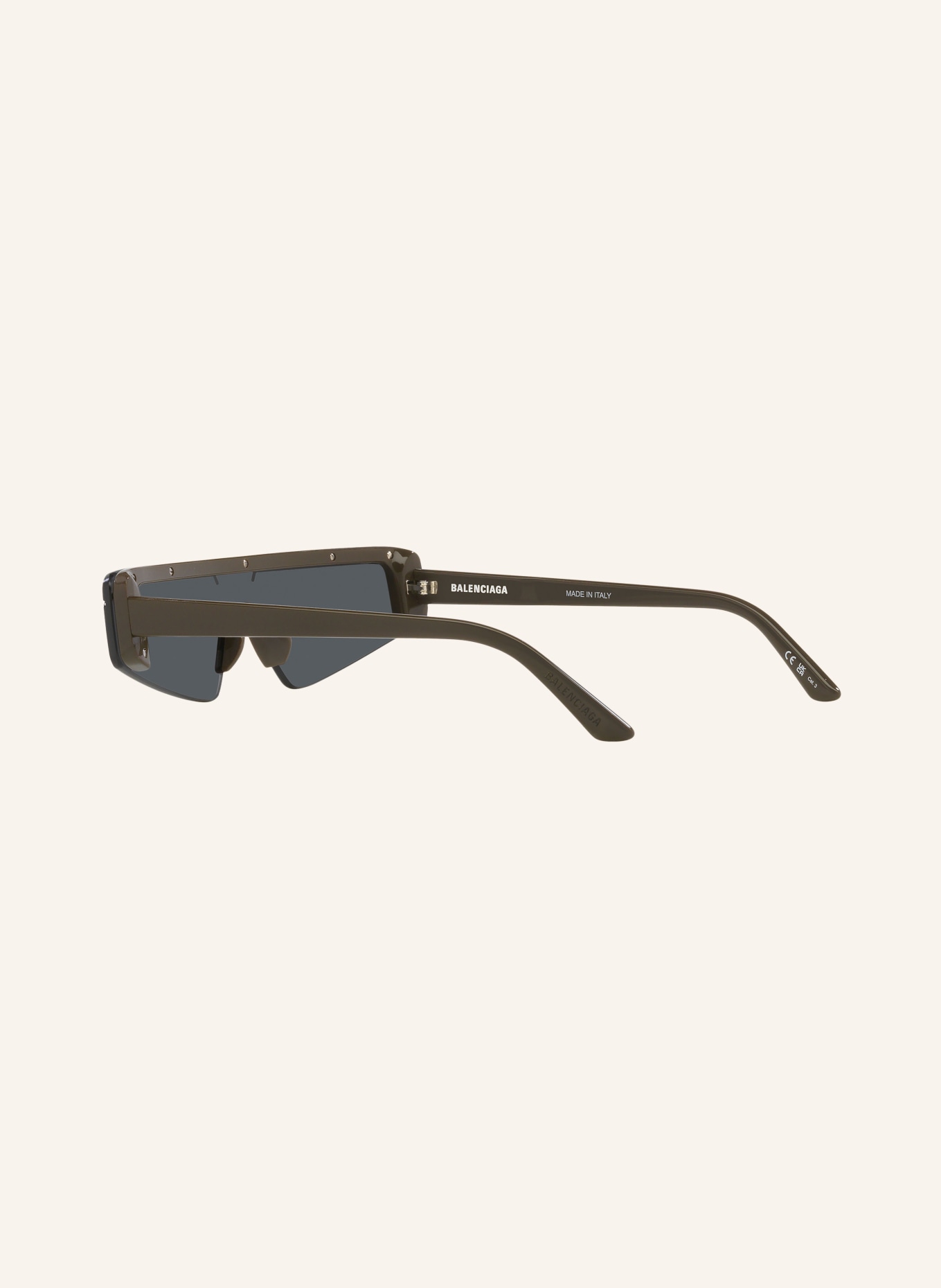 BALENCIAGA Okulary przeciwsłoneczne BB0003S: 1800C1 – BRĄZOWY/ BRĄZOWY