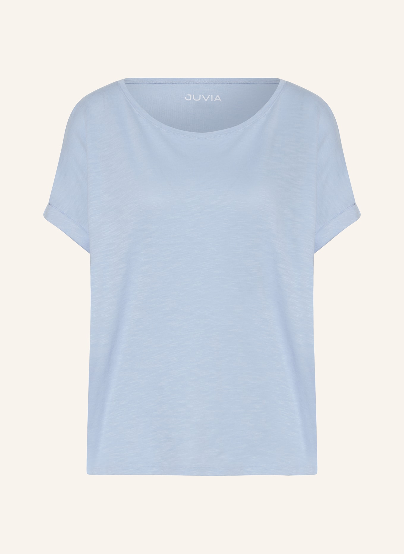 Juvia T-shirt LUCA: LICHTBLAUW