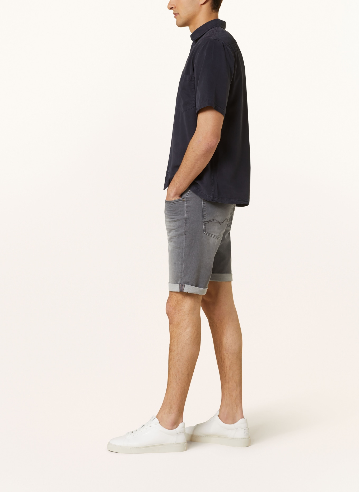 MAC Jeans-Shorts JOG'N BERMUDA , Farbe: HELLGRAU (Bild 4)