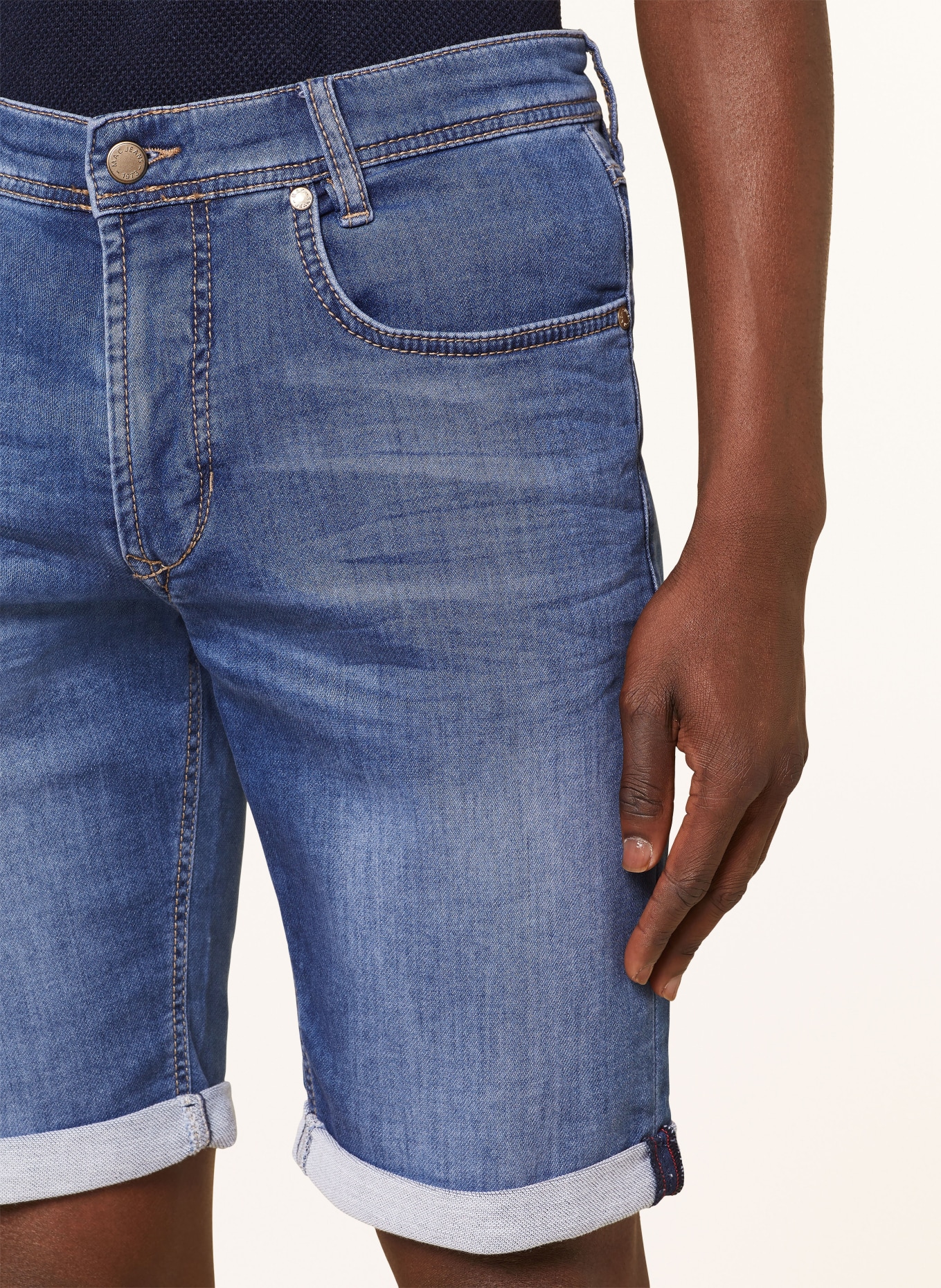MAC Jeans-Shorts JOG'N BERMUDA: H632 deep blue authentic used