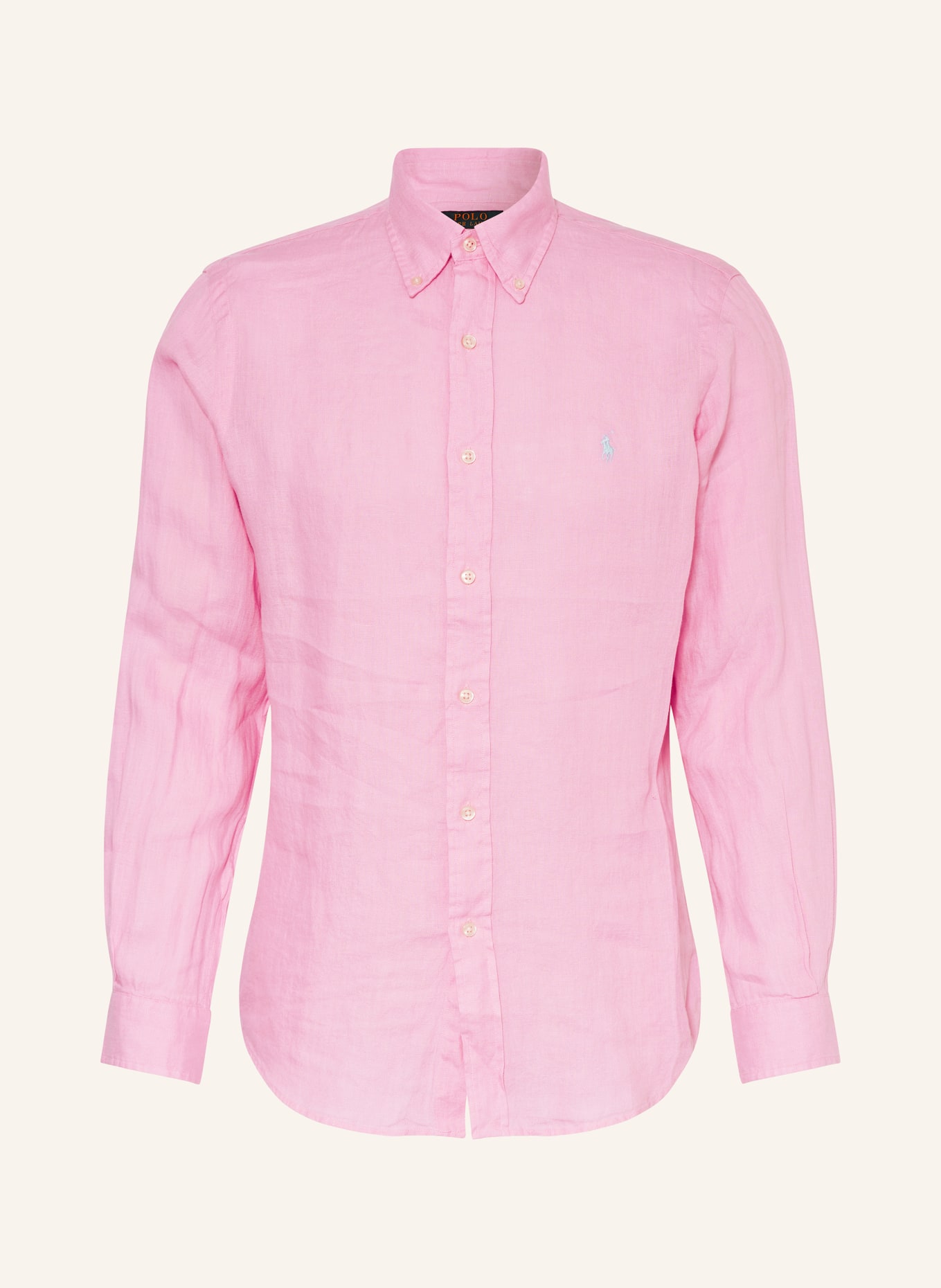 POLO RALPH LAUREN Linen shirt Custom Fit, Color: PINK (Image 1)