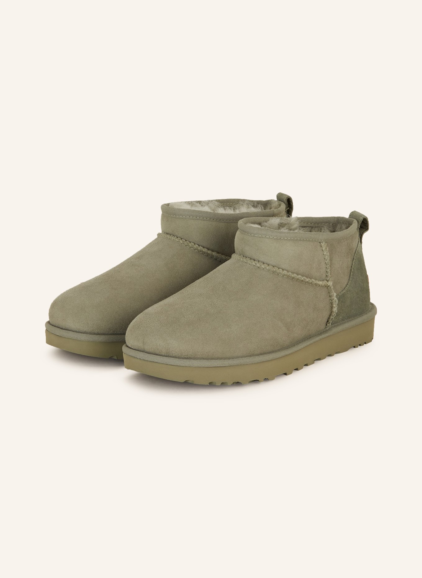 UGG Boots CLASSIC ULTRA MINI, Color: LIGHT GREEN (Image 1)