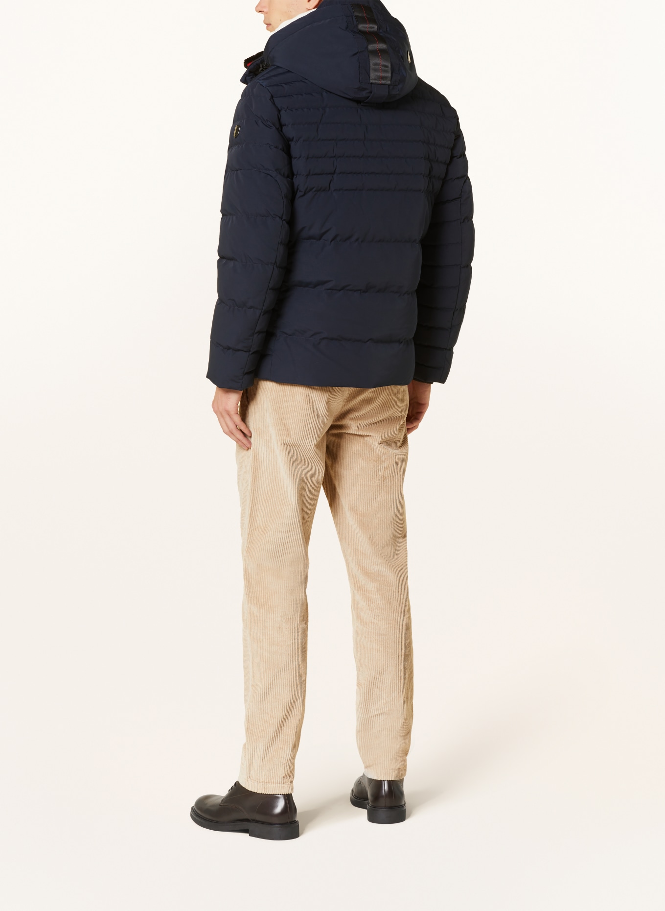 WELLENSTEYN Skijacke POLAR mit abnehmbarem Kunstpelz: DUNKELBLAU