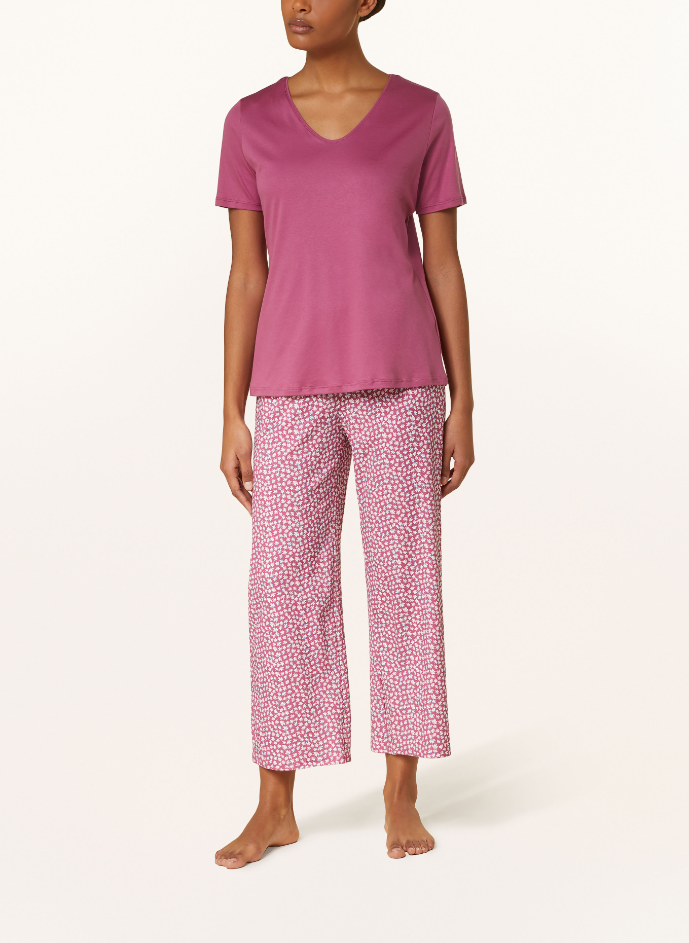 CALIDA Pajama shirt FAVOURITES HARMONY, Color: FUCHSIA (Image 2)