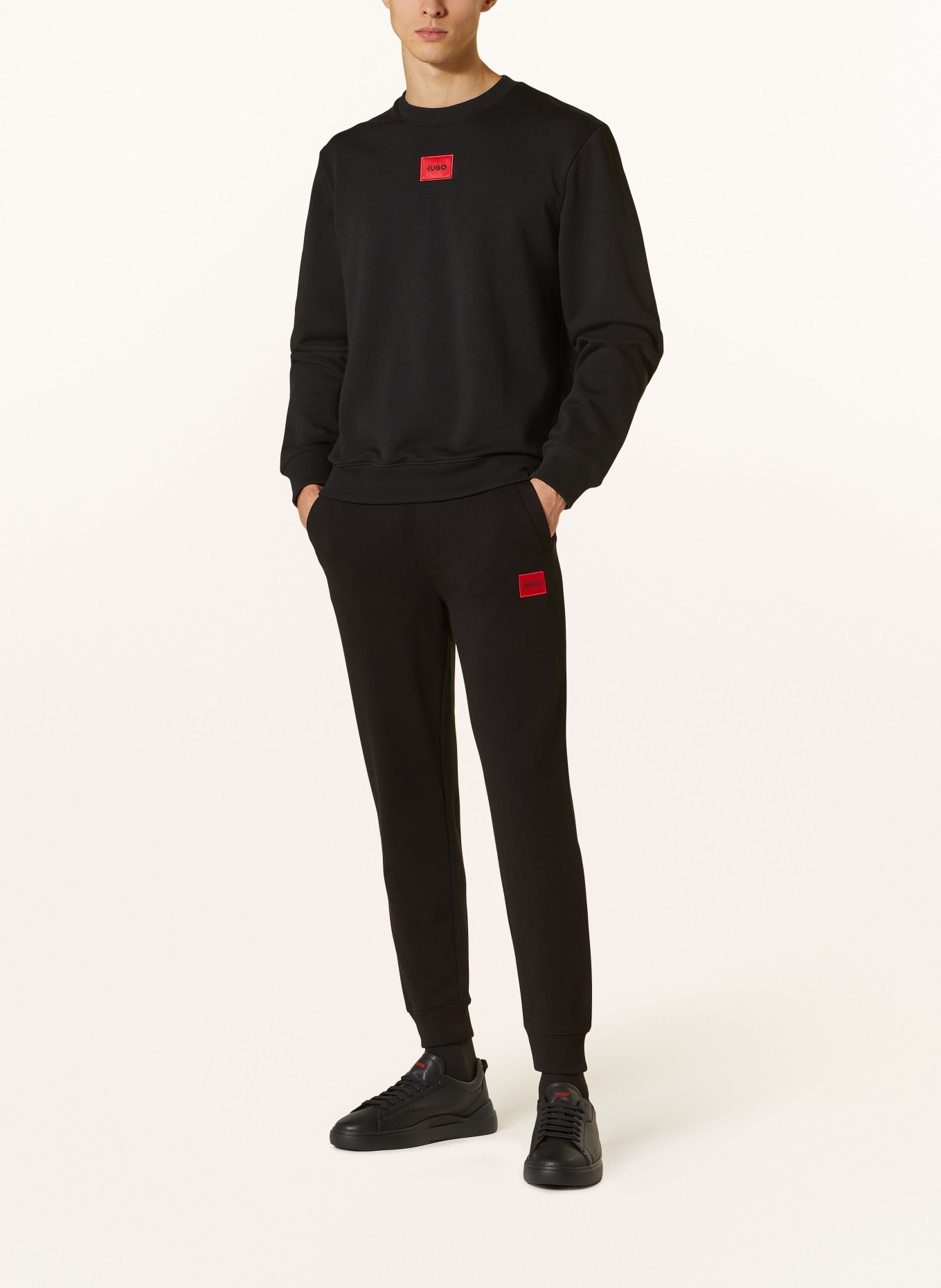 HUGO Sweatpants DOAK, Color: BLACK (Image 2)