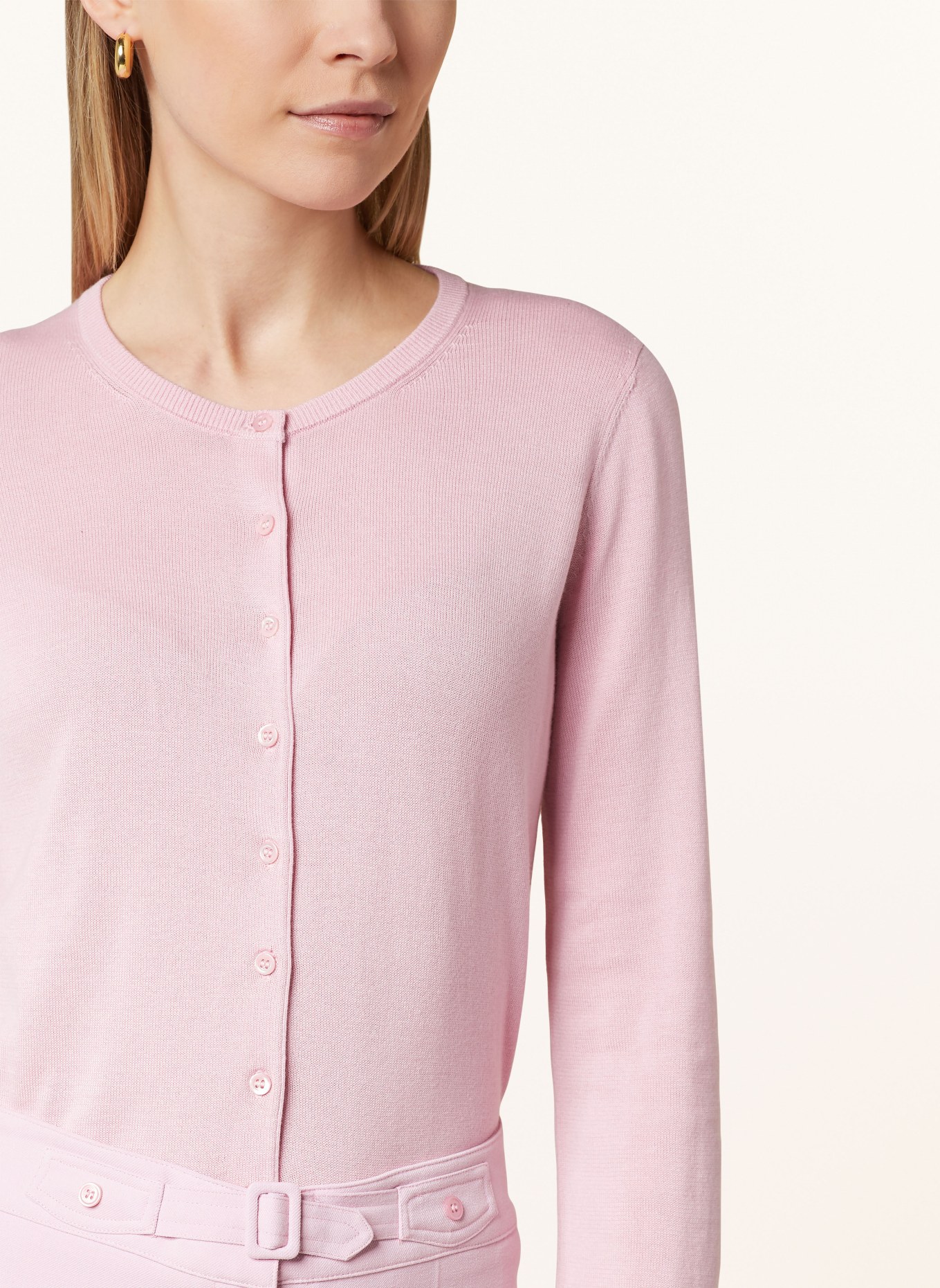 REPEAT Cardigan, Color: LIGHT PINK (Image 4)