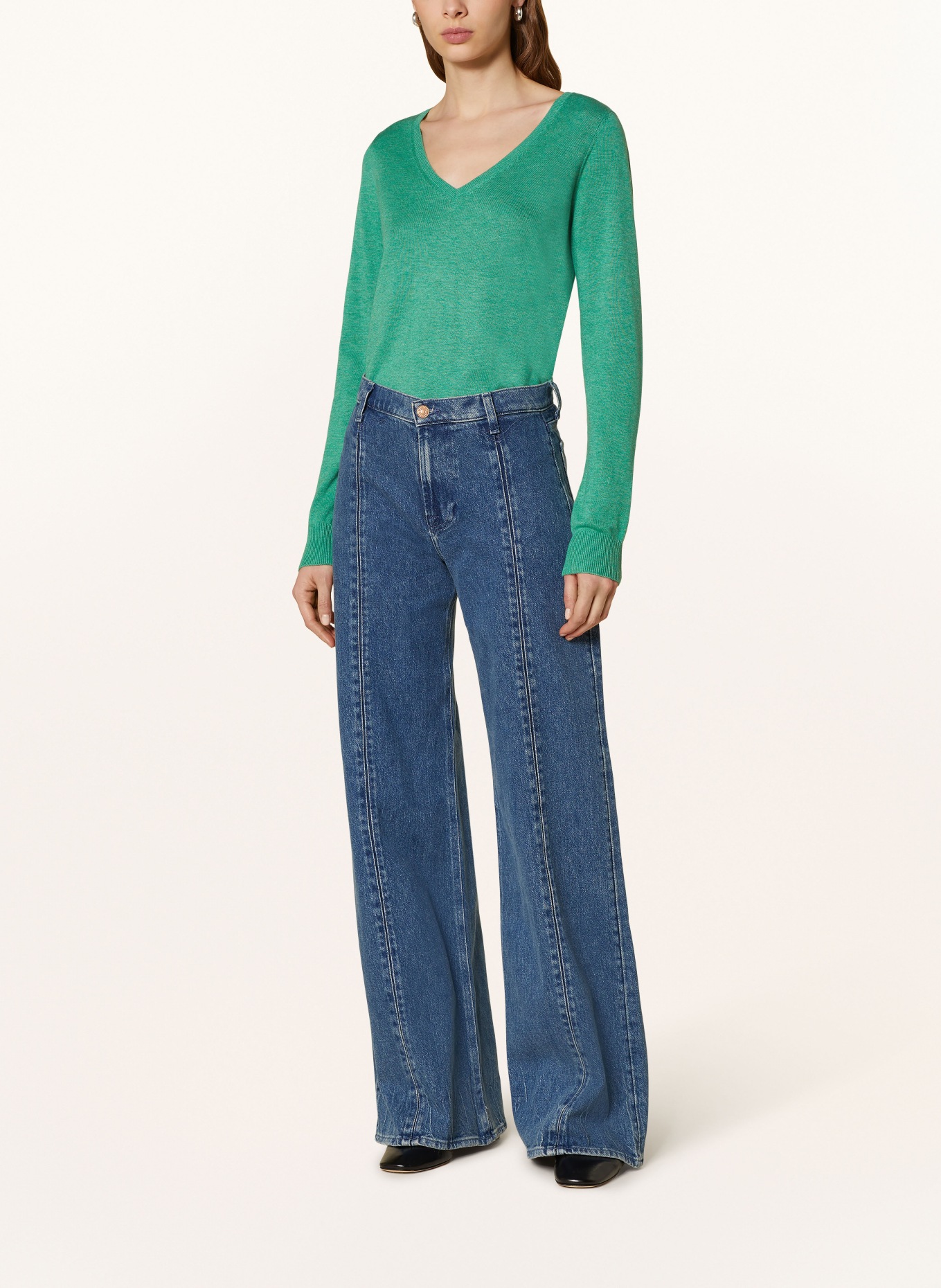 REPEAT Sweater, Color: GREEN (Image 2)