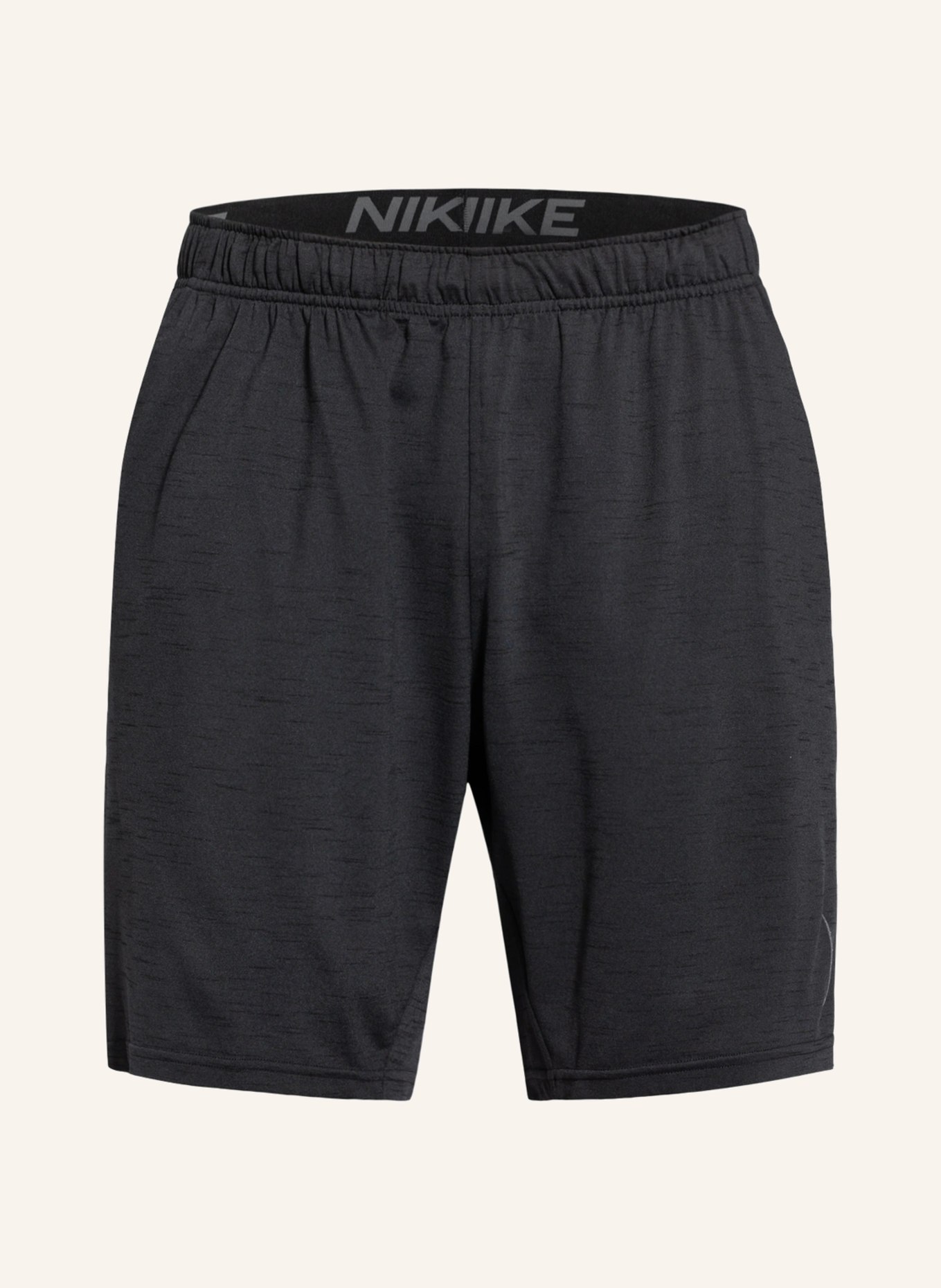 Nike Tréninkové šortky YOGA DRI-FIT, Barva: TMAVĚ ŠEDÁ/ ČERNÁ (Obrázek 1)