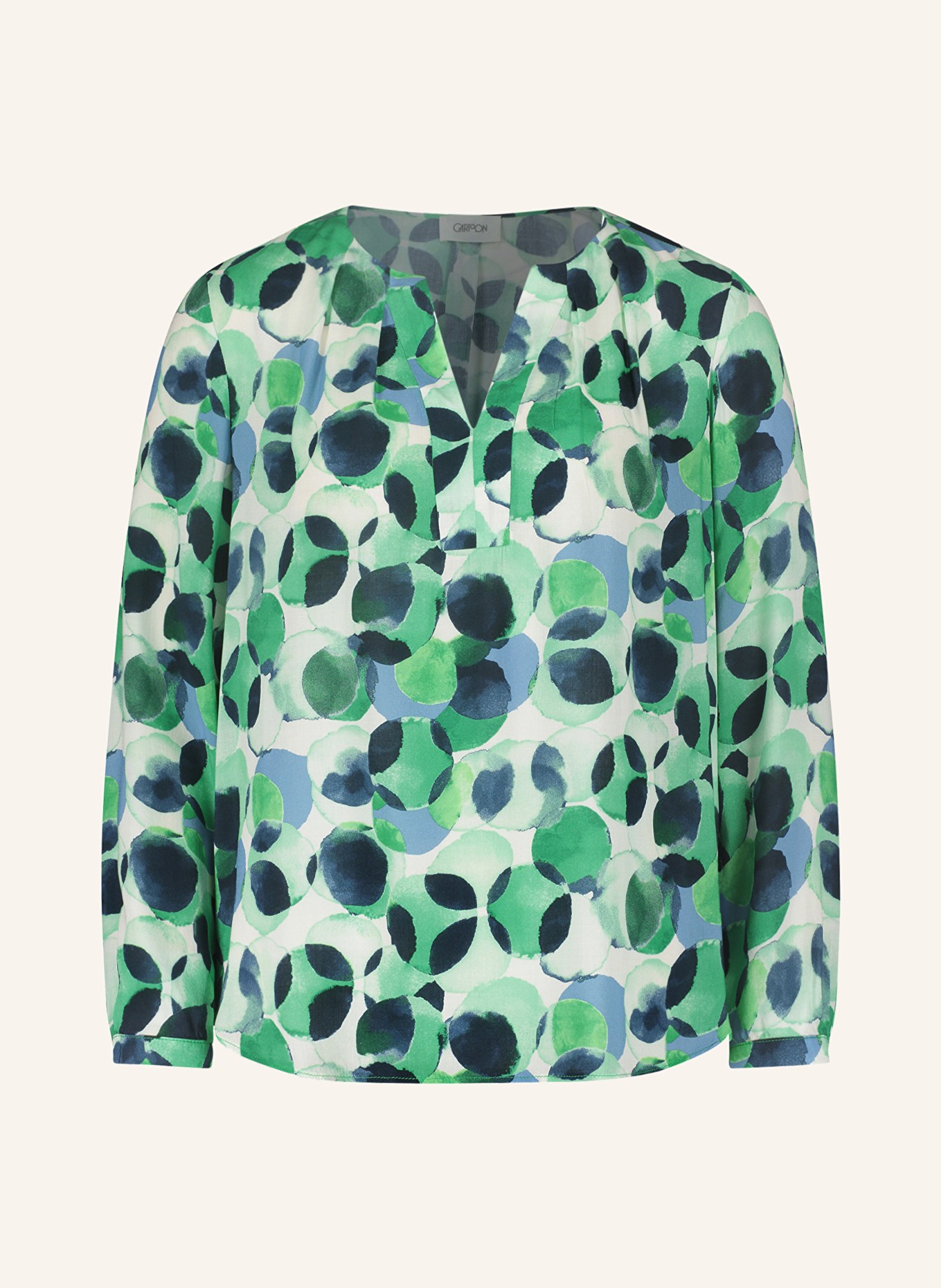 CARTOON Blouse-style shirt , Color: 1850 WHITE/GREEN (Image 1)