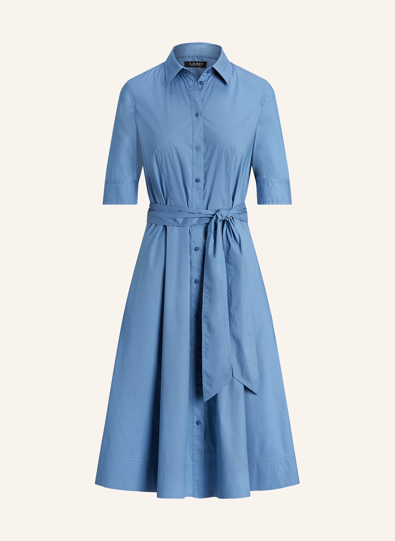LAUREN RALPH LAUREN Shirt dress, Color: BLUE (Image 1)