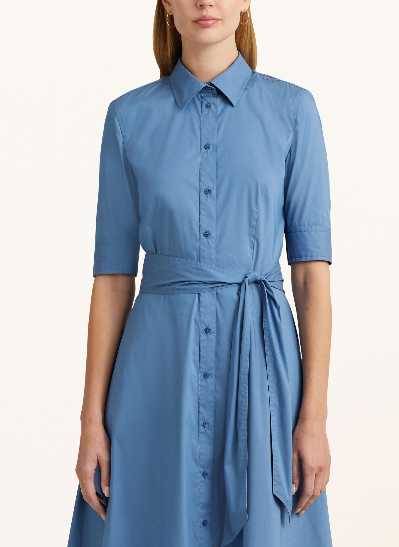 LAUREN RALPH LAUREN Shirt dress, Color: BLUE (Image 4)