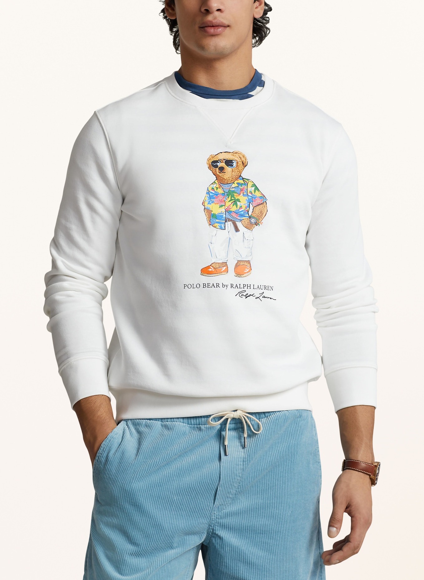 POLO RALPH LAUREN Sweatshirt, Farbe: WEISS (Bild 4)
