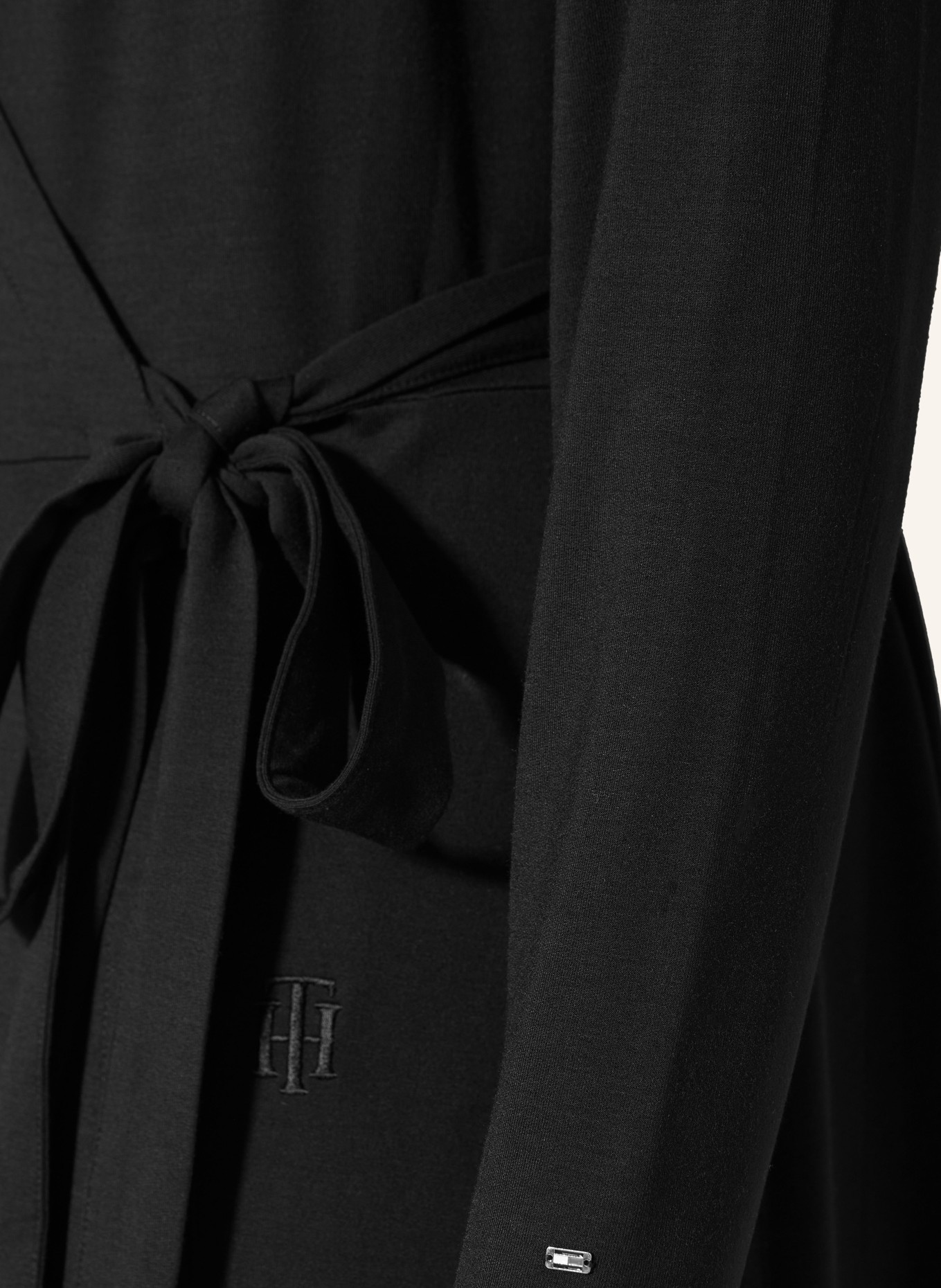 TOMMY HILFIGER Wrap dress , Color: BLACK (Image 3)