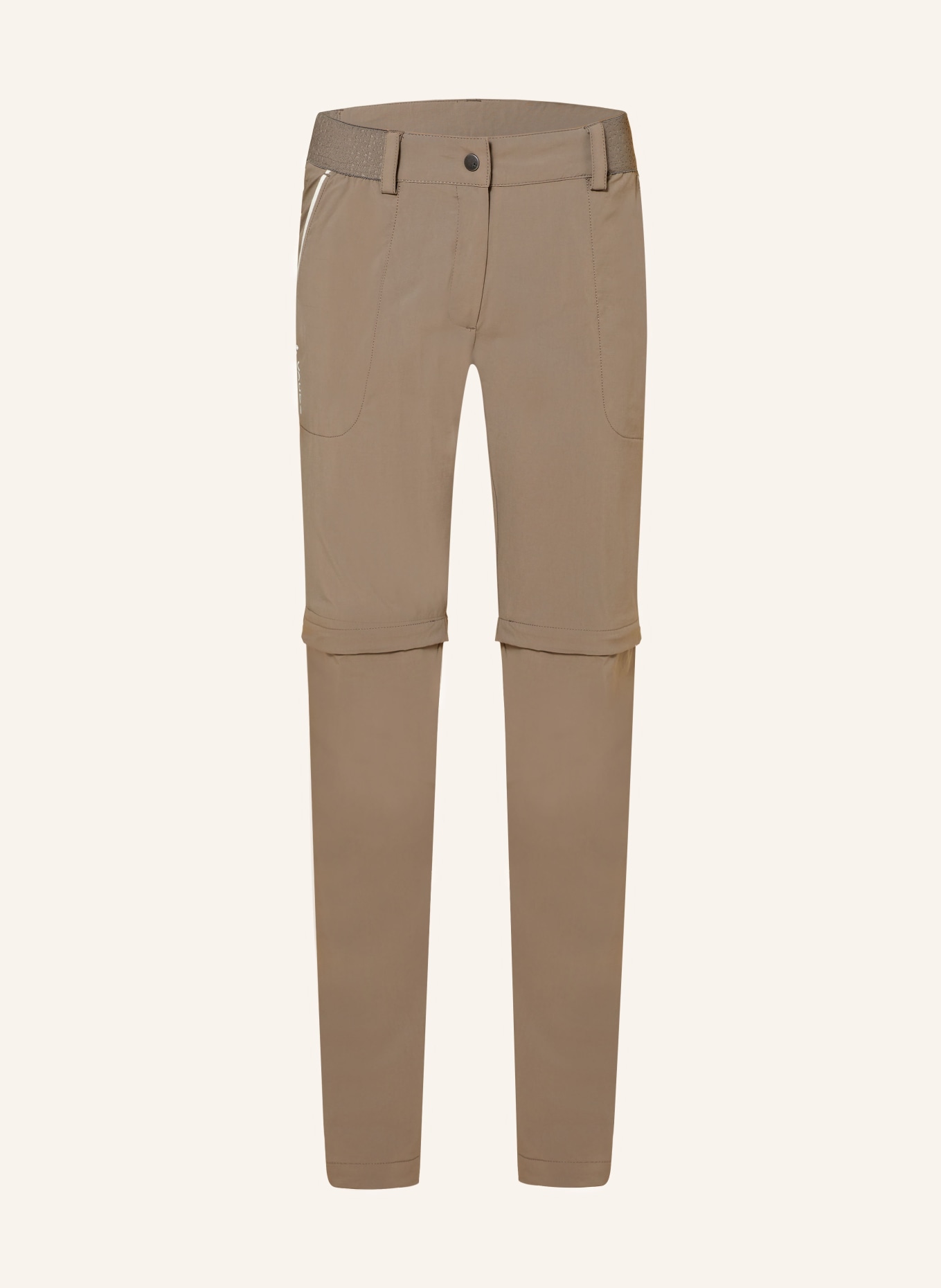 VAUDE Zip-off trousers FARLEY II, Color: LIGHT BROWN (Image 1)