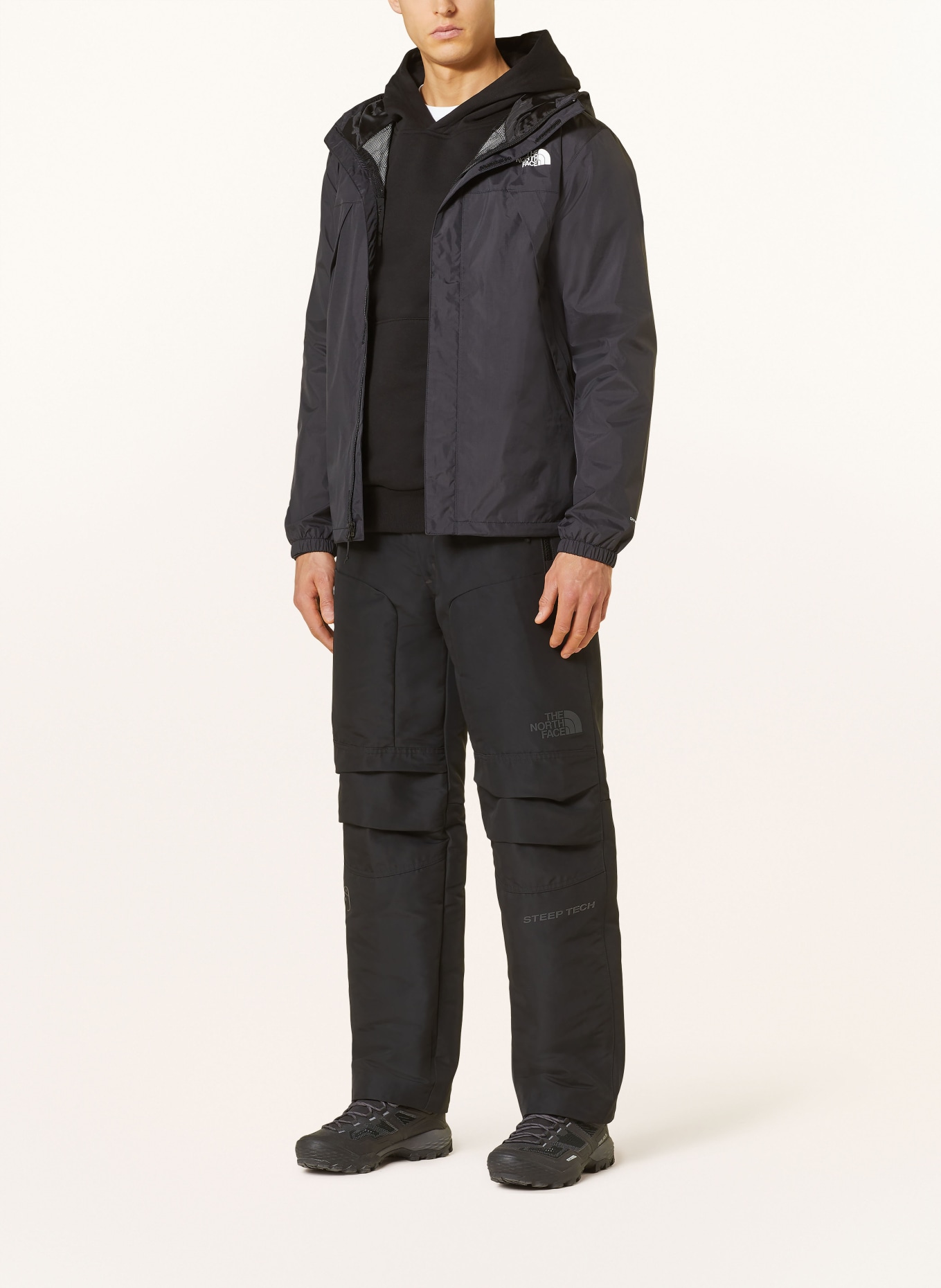THE NORTH FACE Outdoor jacket ANTORA, Color: BLACK (Image 2)