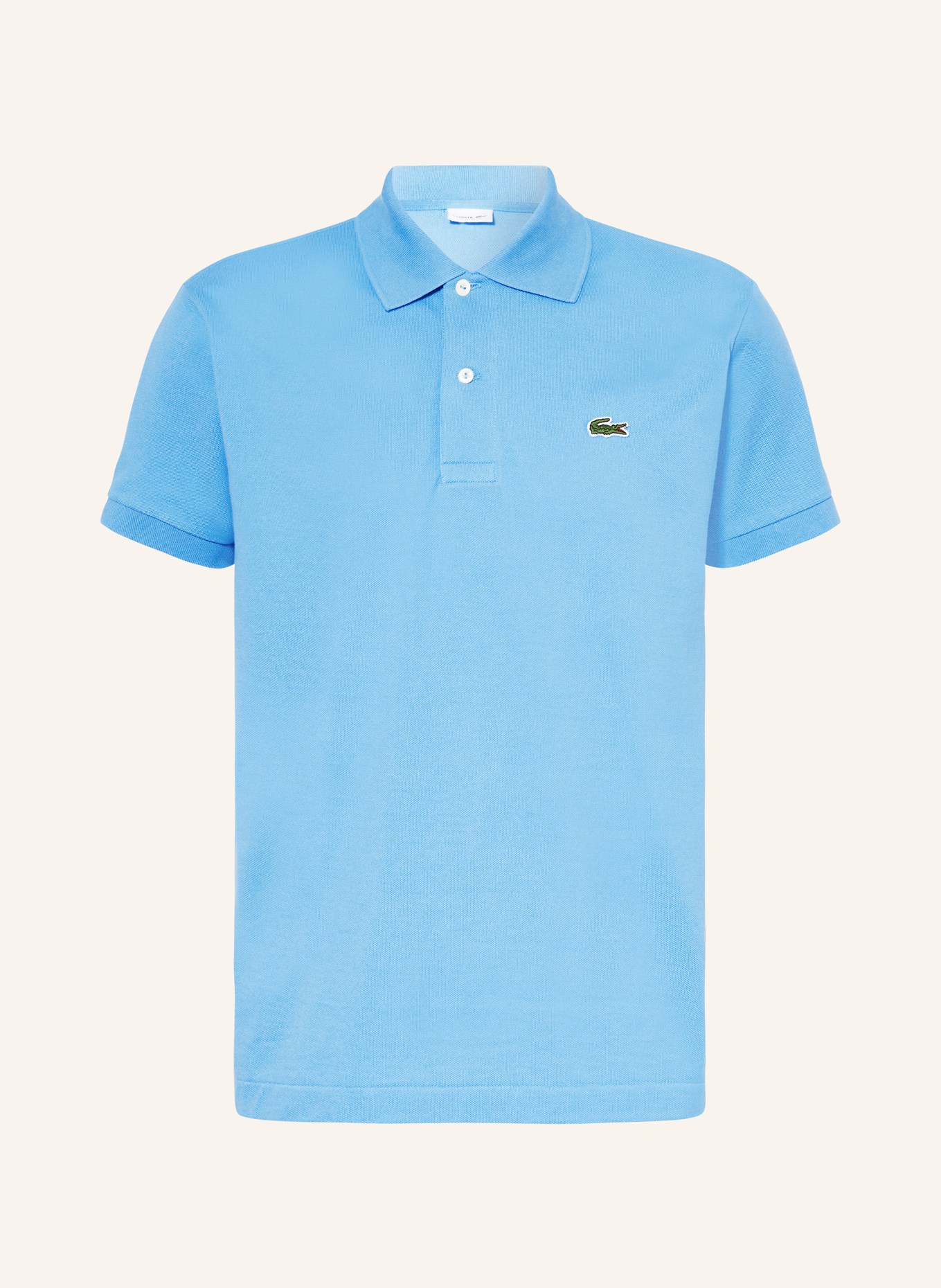 LACOSTE Piqué-Poloshirt Classic Fit, Farbe: HELLBLAU (Bild 1)