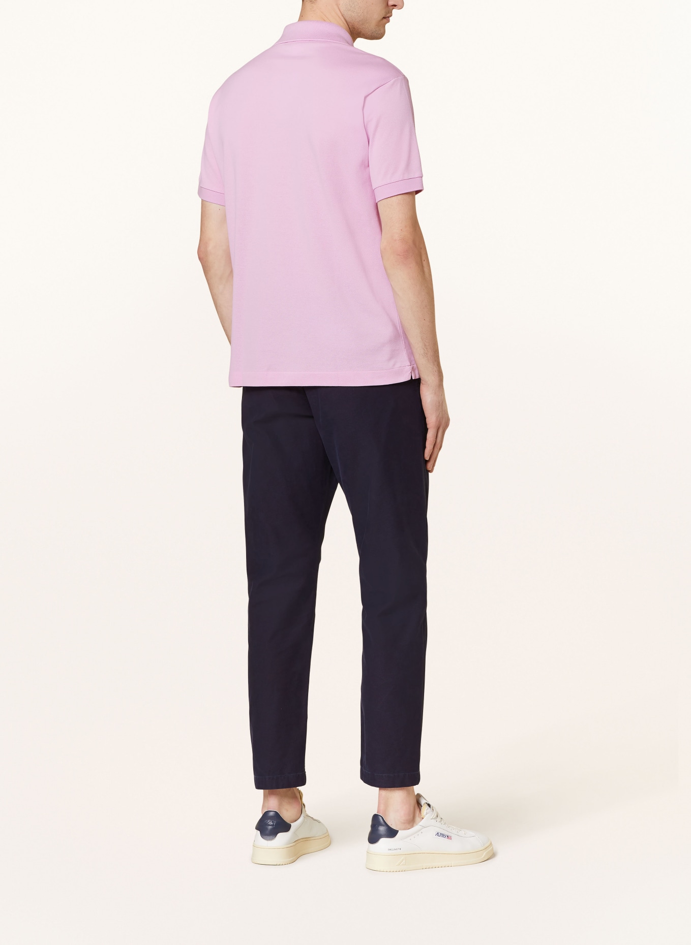 LACOSTE Piqué-Poloshirt Classic Fit, Farbe: ROSA (Bild 3)