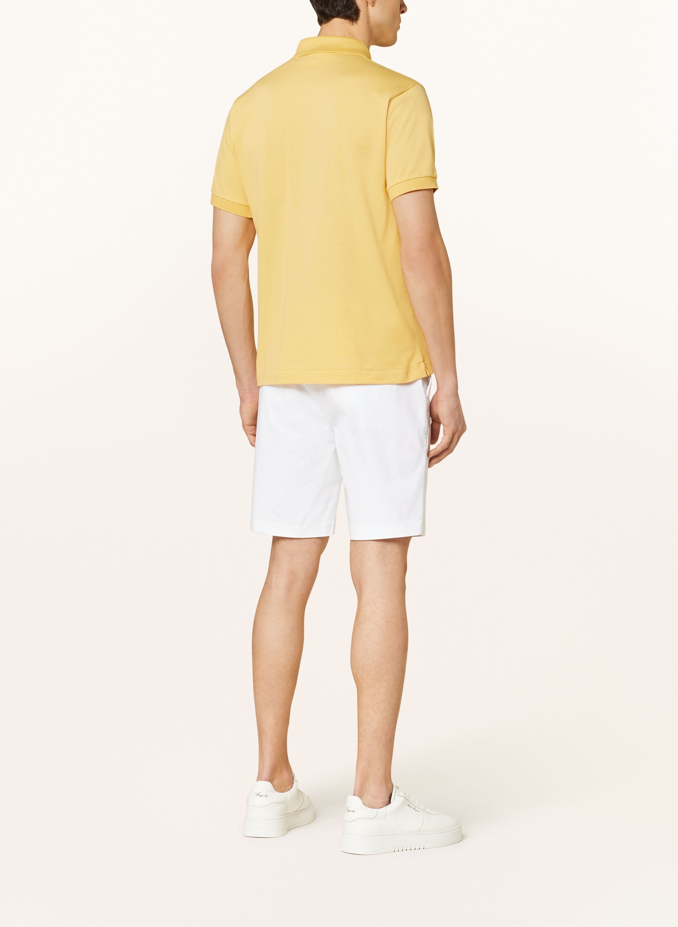 LACOSTE Piqué-Poloshirt Classic Fit, Farbe: GELB (Bild 3)