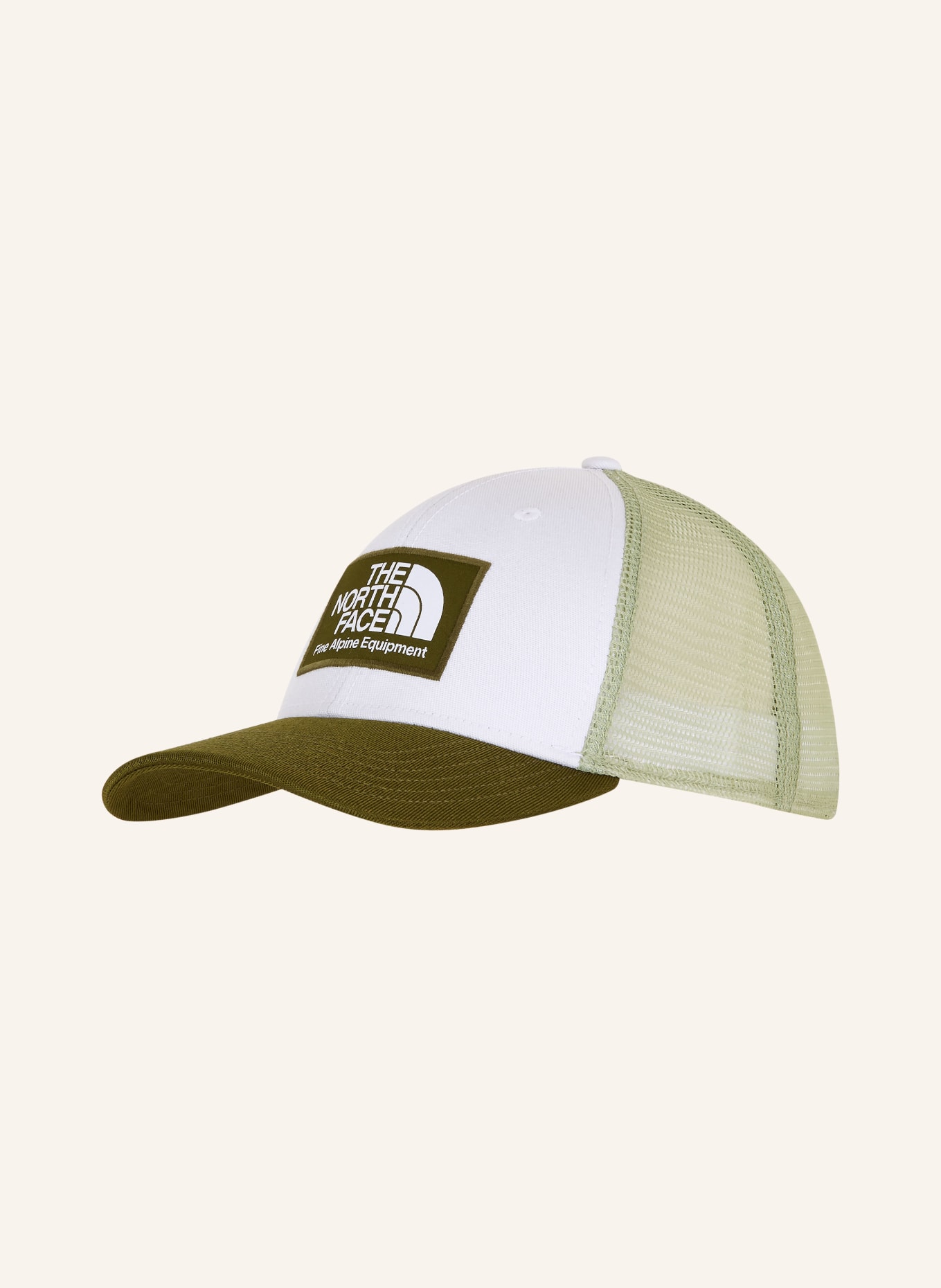 THE NORTH FACE Cap MUDDER TRUCKER , Color: OLIVE/ WHITE (Image 1)