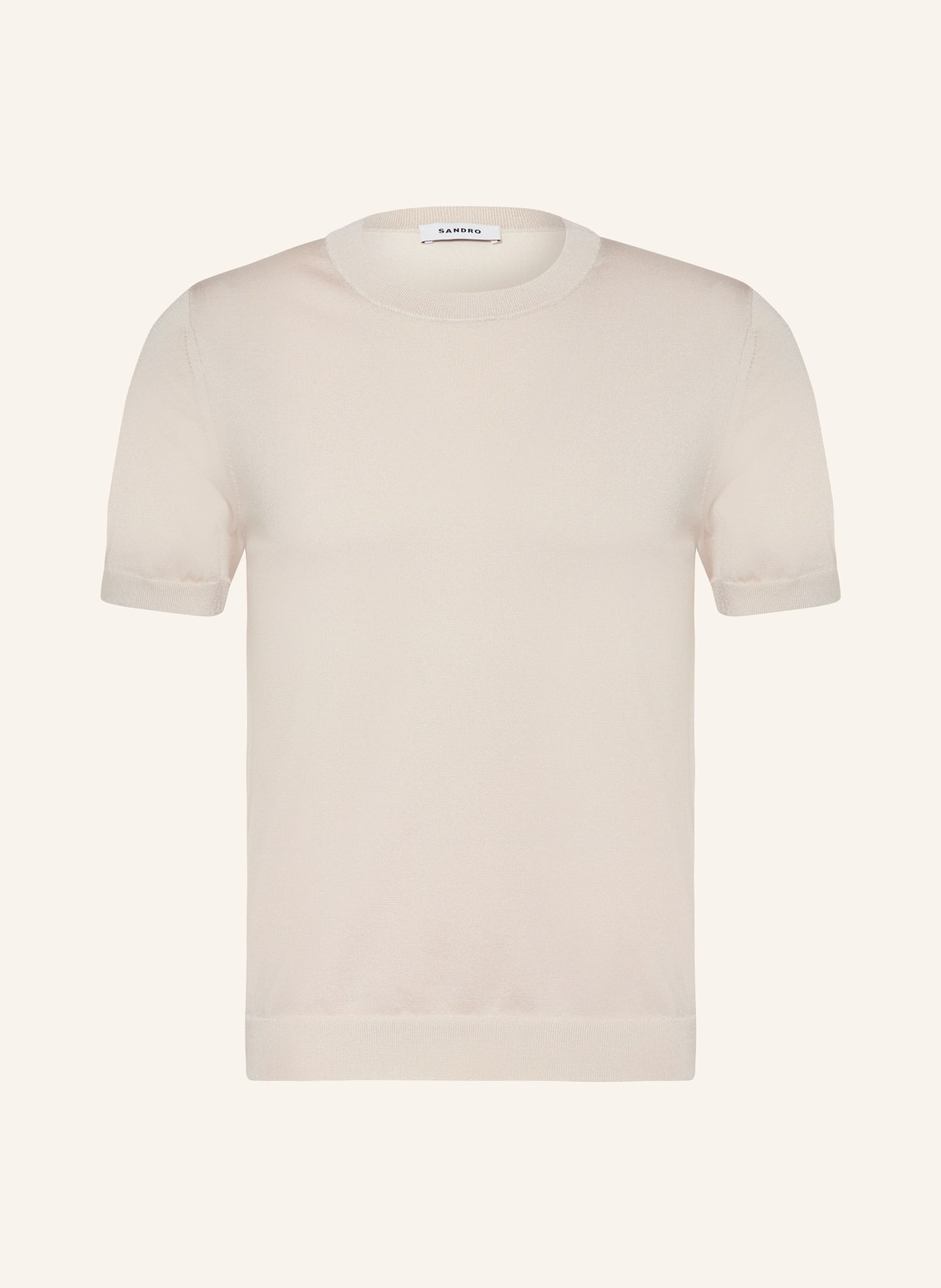 SANDRO Strickshirt, Farbe: HELLBRAUN (Bild 1)