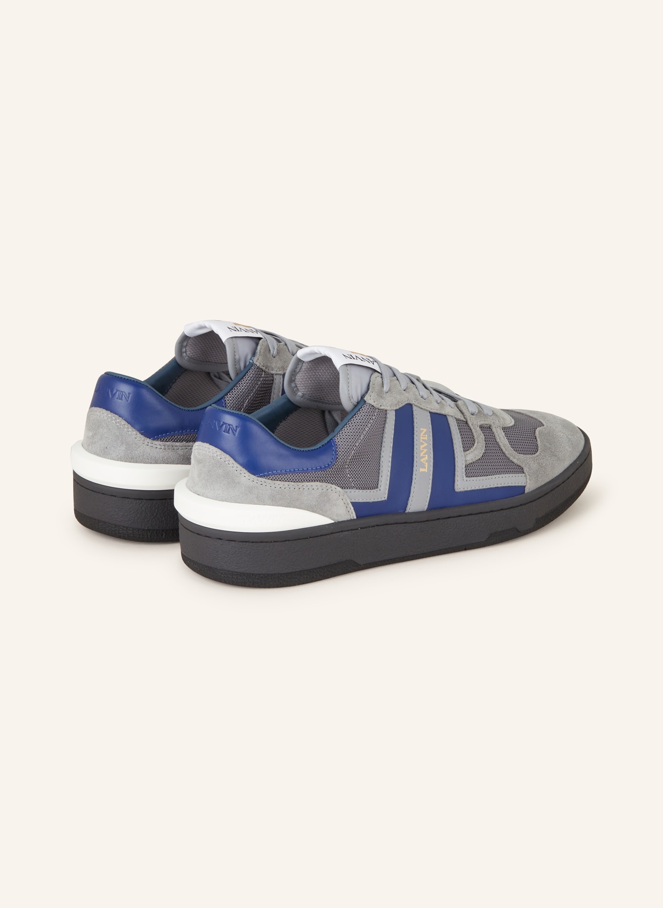 LANVIN Sneakers CLAY, Color: BLUE/ LIGHT BLUE (Image 2)