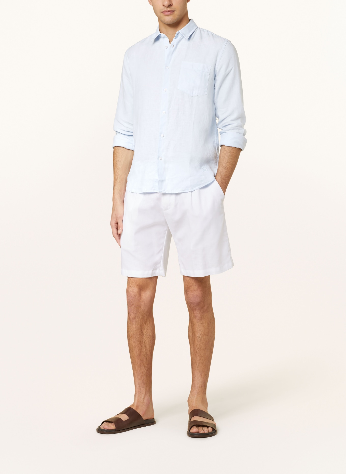 VILEBREQUIN Leinenhemd Slim Fit, Farbe: HELLBLAU (Bild 2)