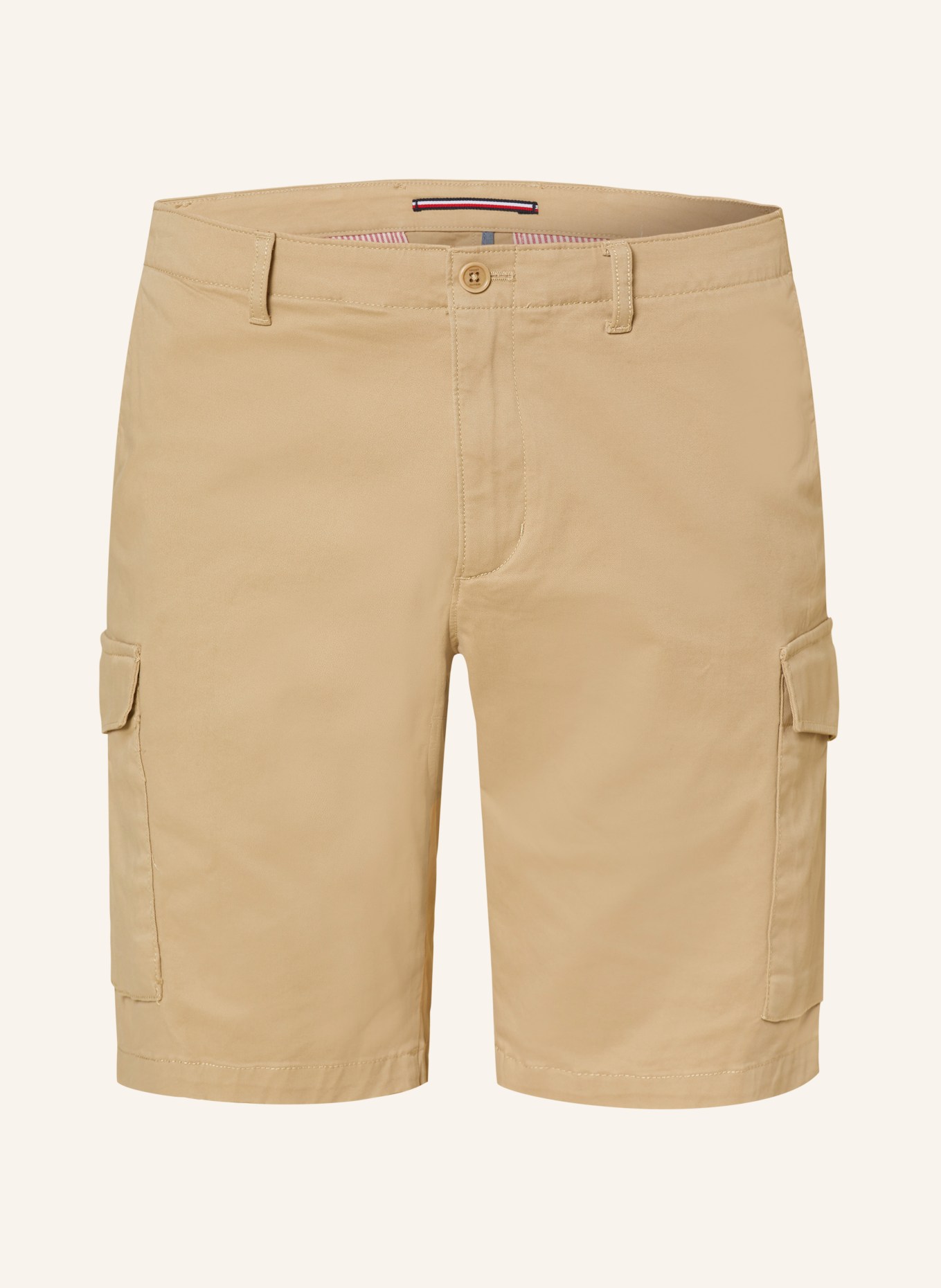 TOMMY HILFIGER Cargoshorts HARLEM Relaxed Tapered Fit, Farbe: BEIGE (Bild 1)