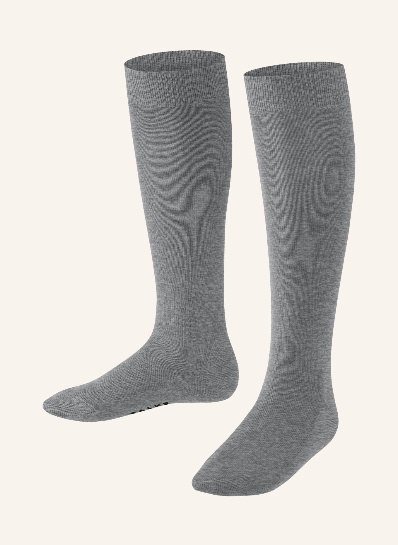 FALKE Socks FAMILY, Color: 3390 LIGHT GREYMEL. (Image 1)
